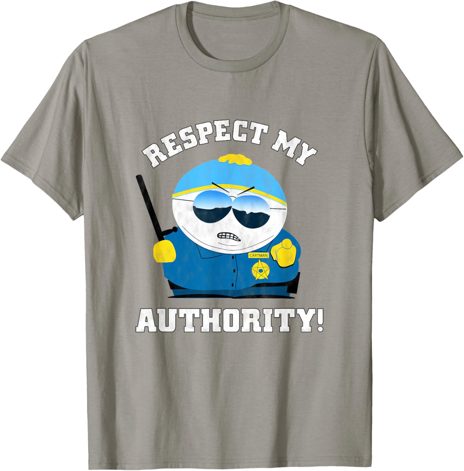 South Park Officer Cartman T-Shirt Fun Apparel for Fans and Collectors - 1