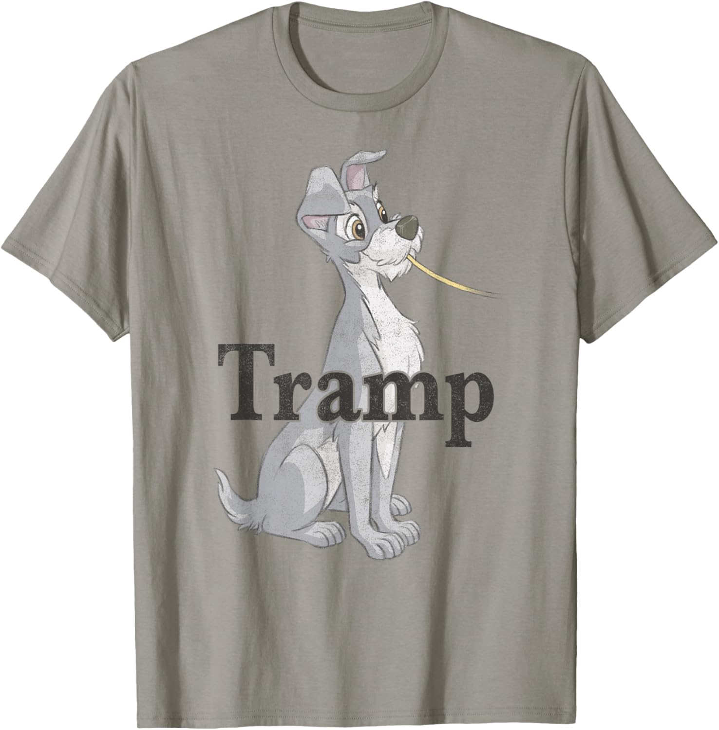 Disney Lady and the Tramp Spaghetti Couples T-Shirt for Fun Lovers - 1