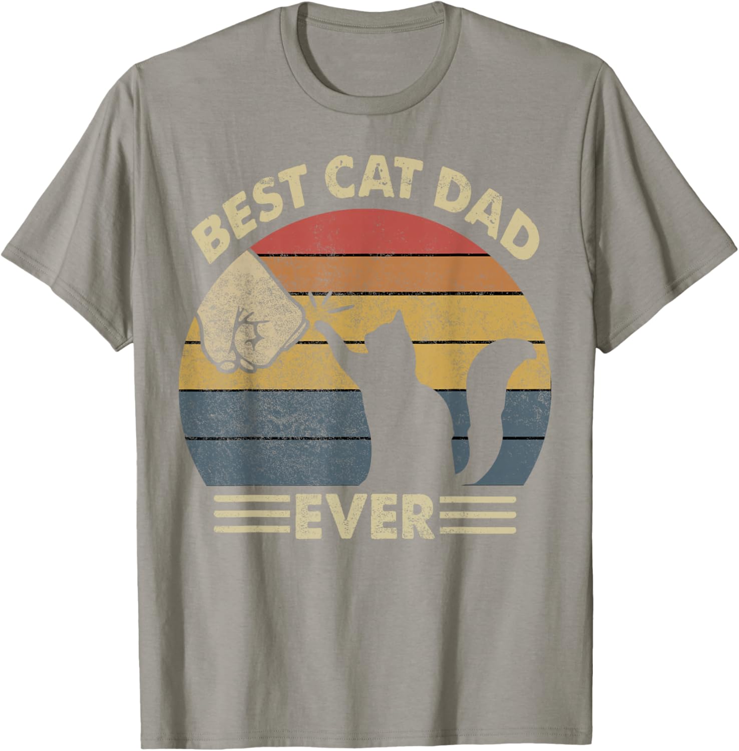 Funny Cat Dad T-Shirt for Men - Best Gift for Cat Lovers - 5