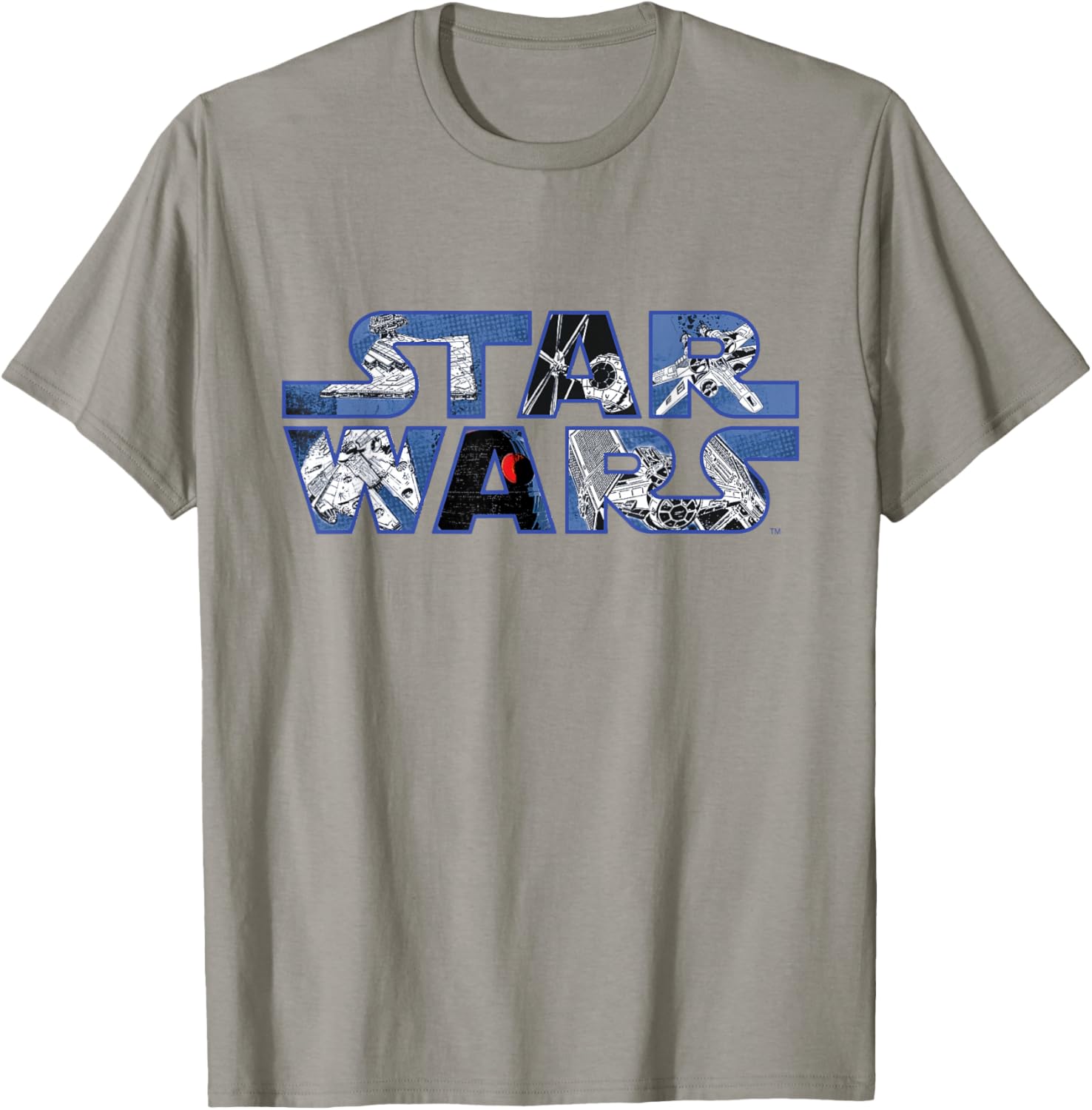 Star Wars Millennium Falcon and Death Star T-Shirt for Fans and Collectors - 11