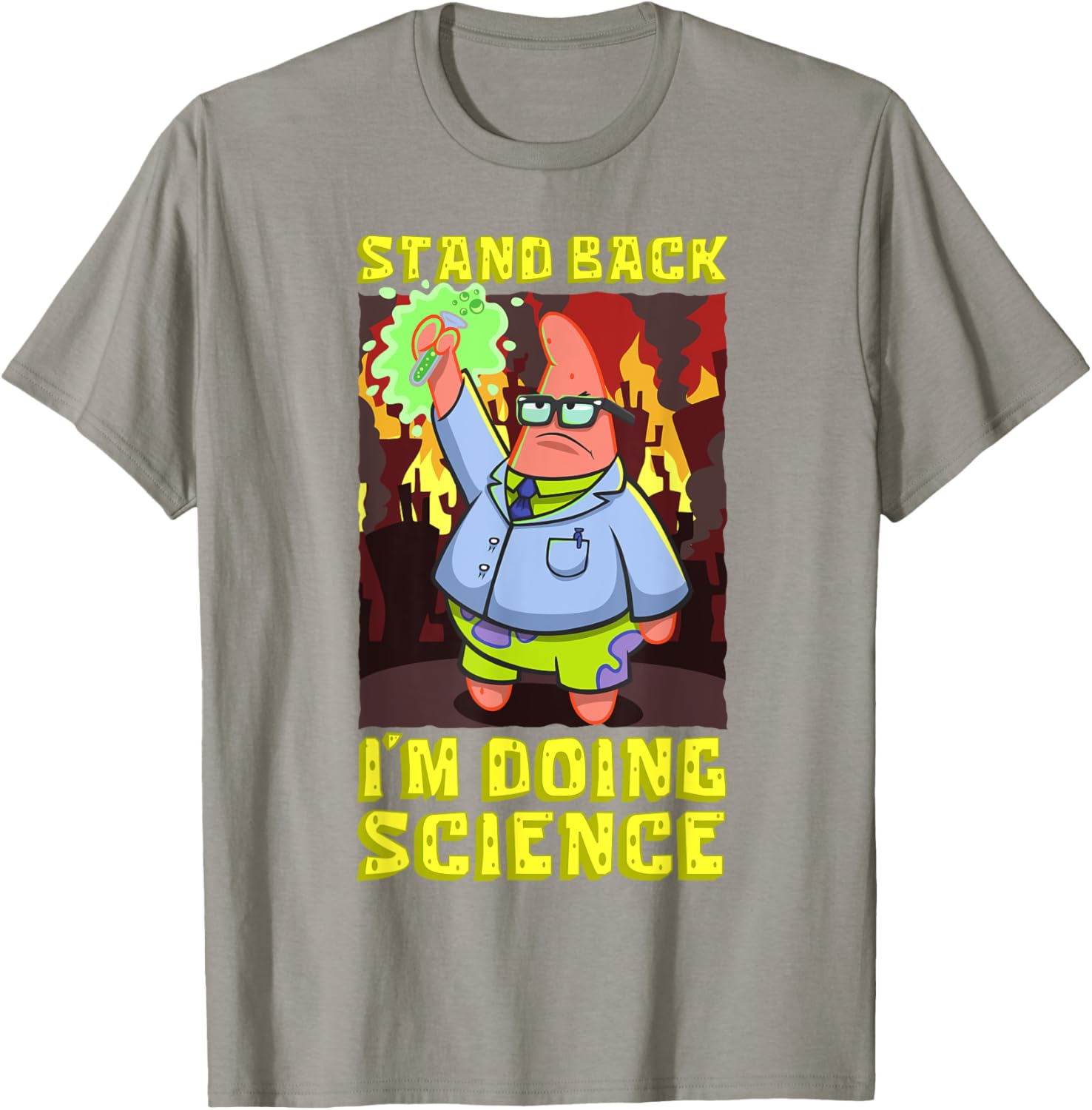 Mademark x SpongeBob SquarePants Science Experiment T-Shirt for Kids - 15