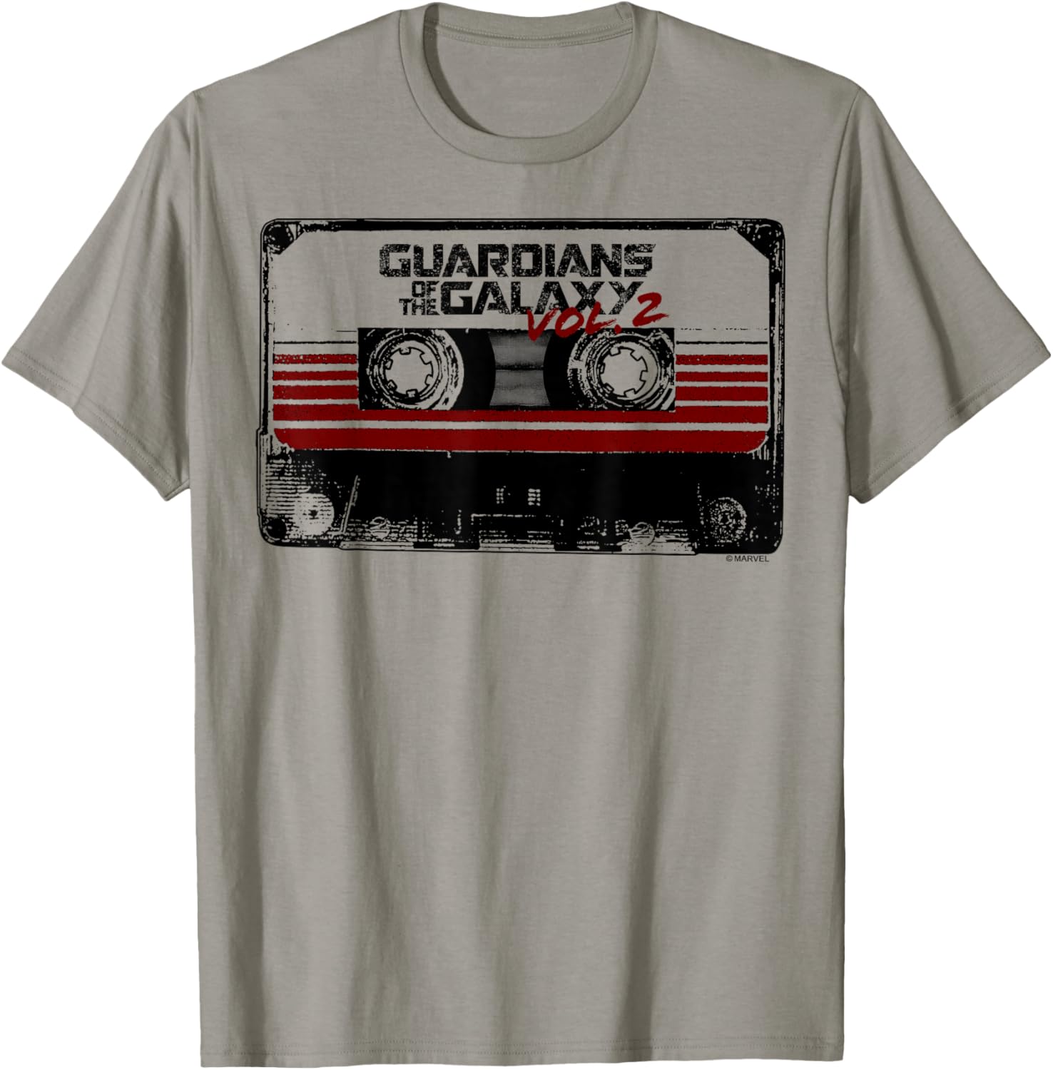 Marvel Guardians of the Galaxy Vol 2 Awesome Mix Tape Logo T-Shirt - 6