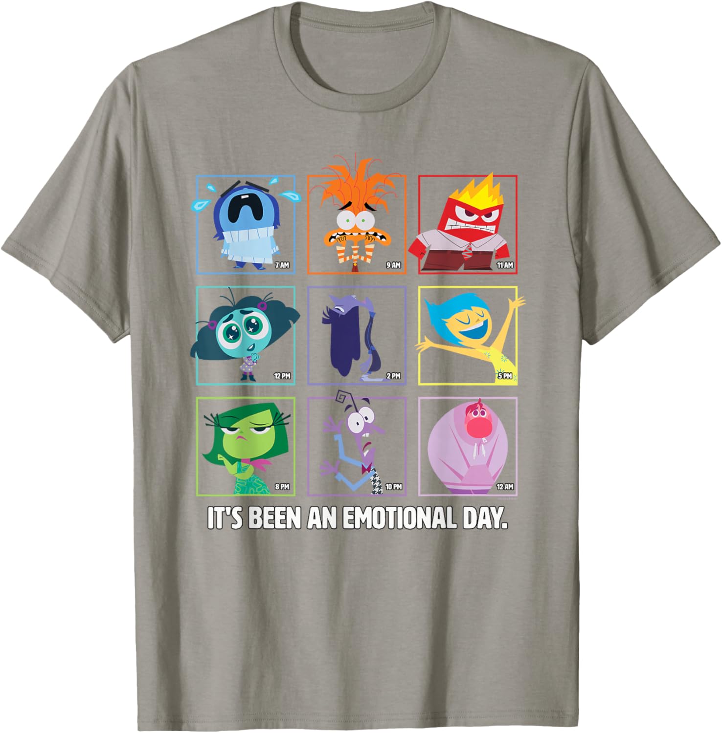 Inside Out 2 Emotions T-Shirt for Disney Fans - Fun & Stylish Apparel - 19