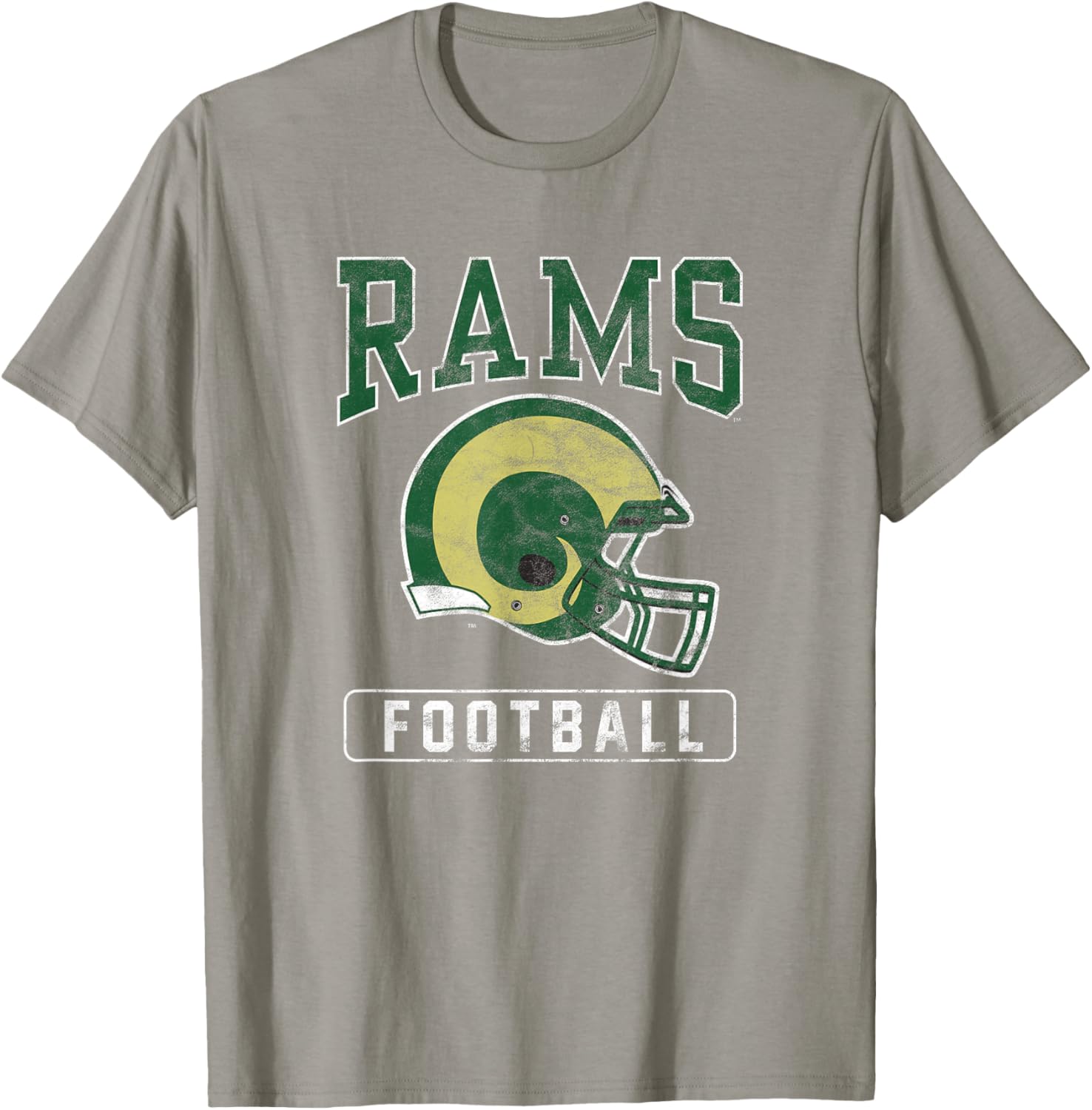 Colorado State University Rams Helmet T-Shirt for Sports Fans - 3