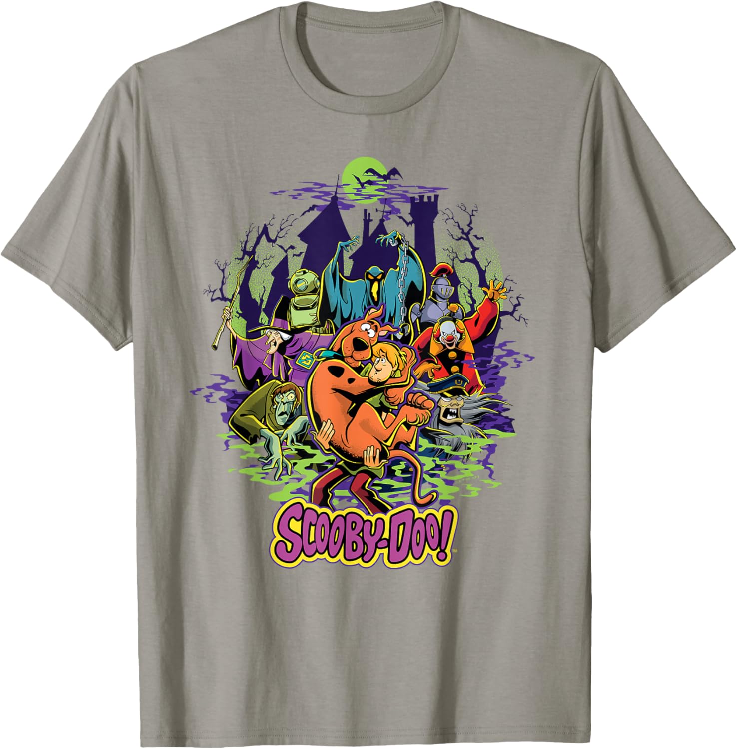 Scooby-Doo and Shaggy Monster Chase T-Shirt for Kids and Adults - 11