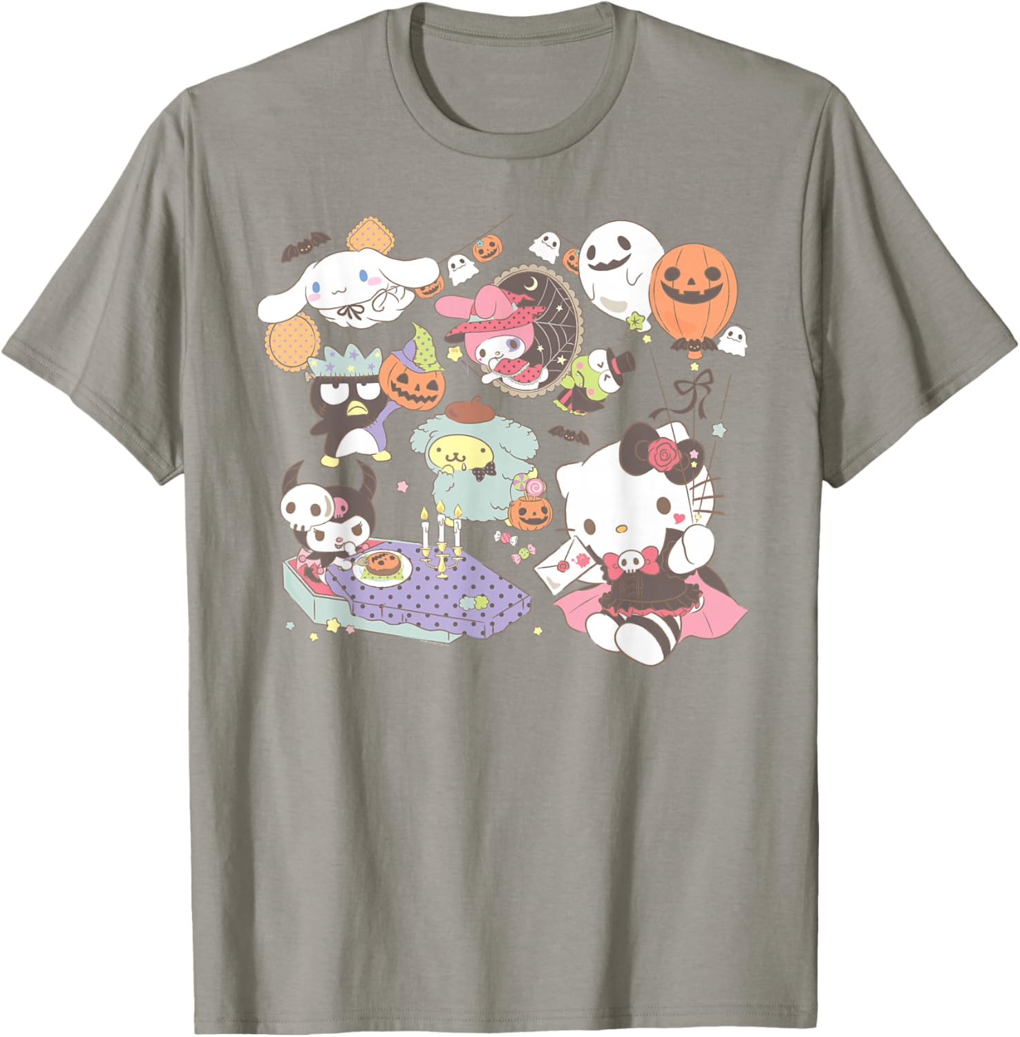 Sanrio Characters Halloween T-Shirt Fun Costume Party Apparel - 6