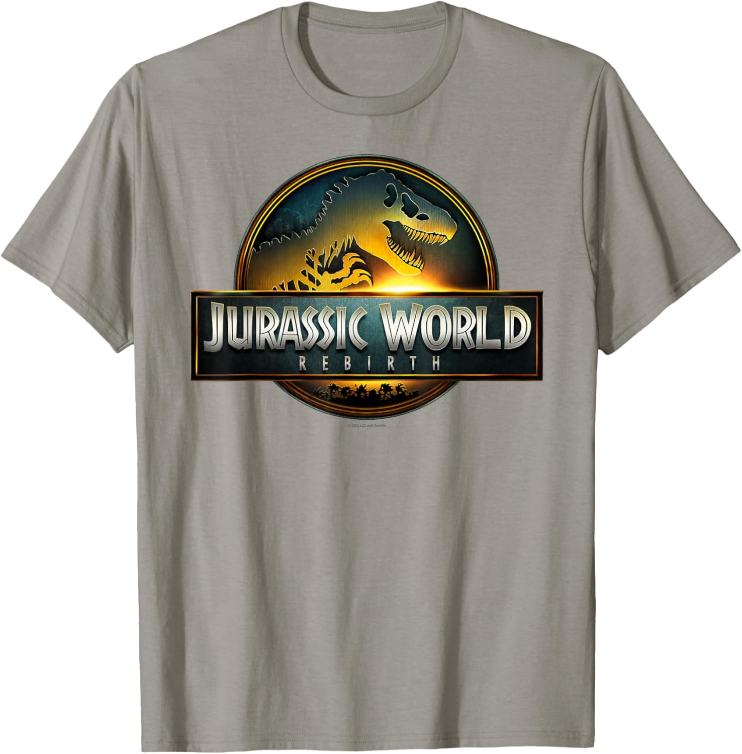 Jurassic World Rebirth Logo T-Shirt for Fans of Dinosaurs and Adventure - 4