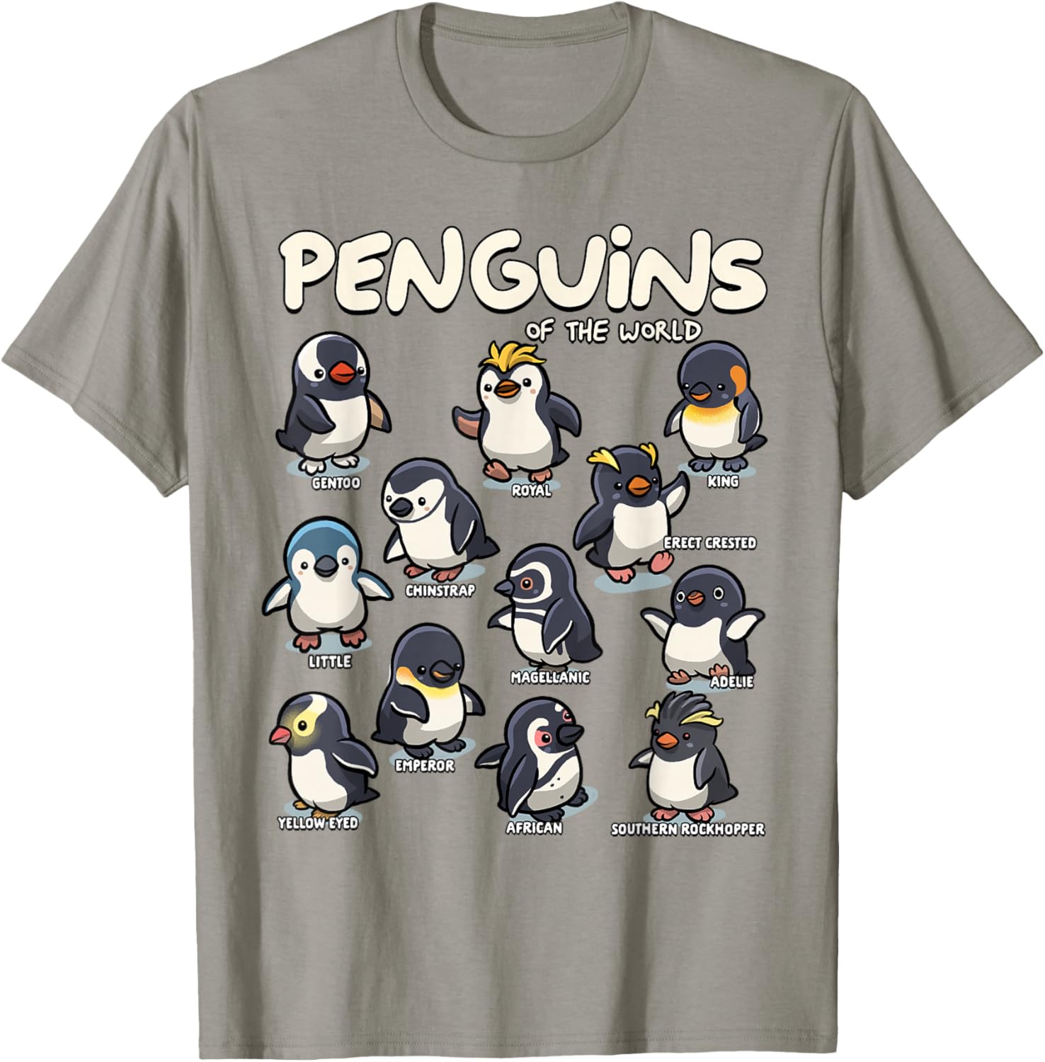 Cute Penguin Lovers T-Shirt for Animal Fans - Stylish Penguin Apparel - 28