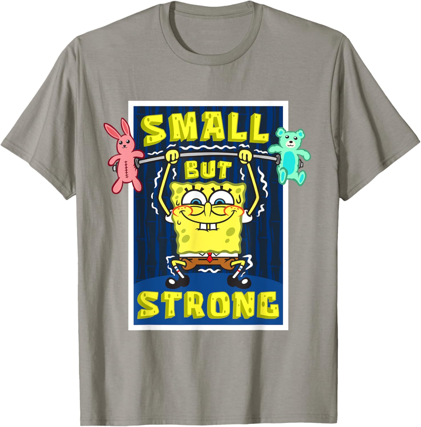Mademark SpongeBob Small But Strong Birthday T-Shirt for Kids - 1