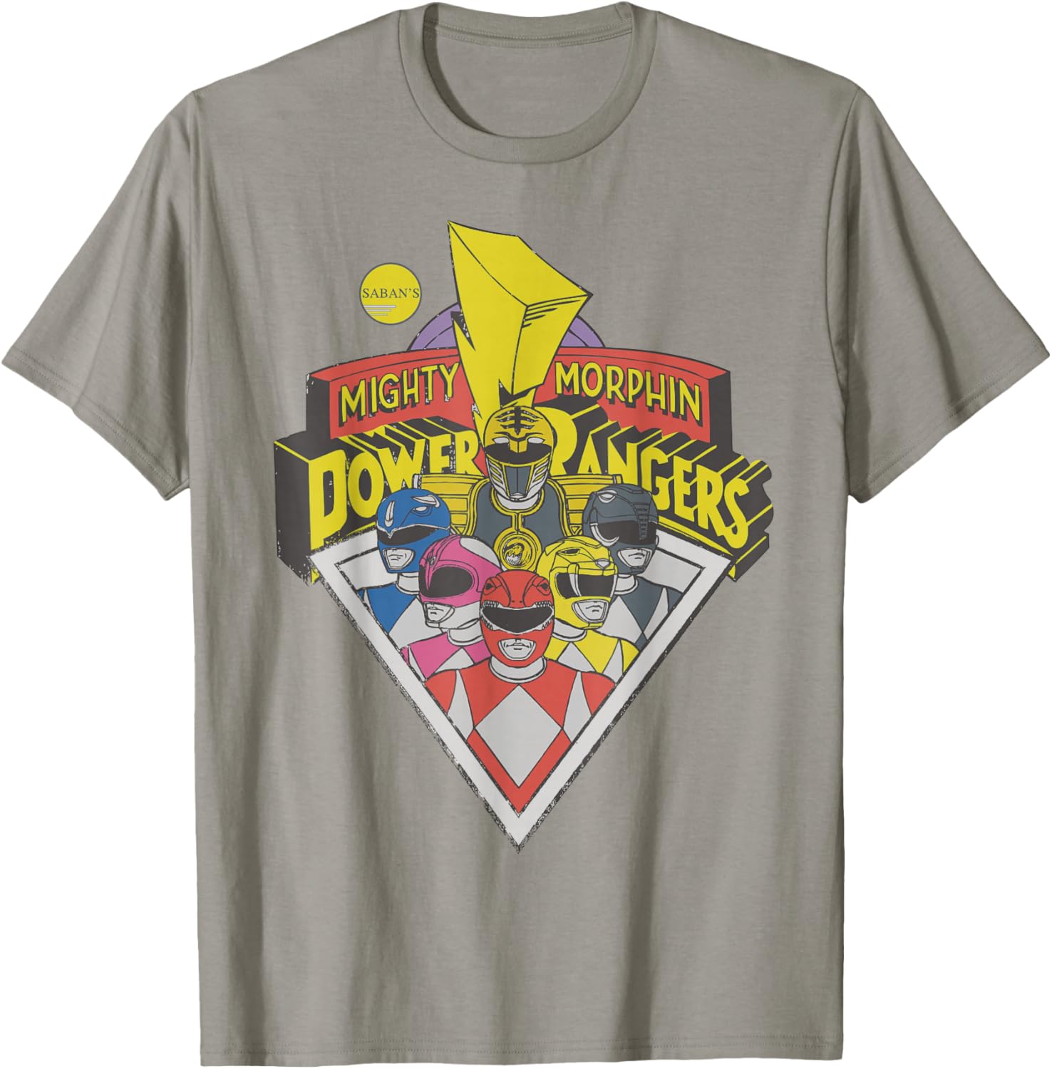 Power Rangers Team Logo T-Shirt for Fans of Adventure and Fun - 12