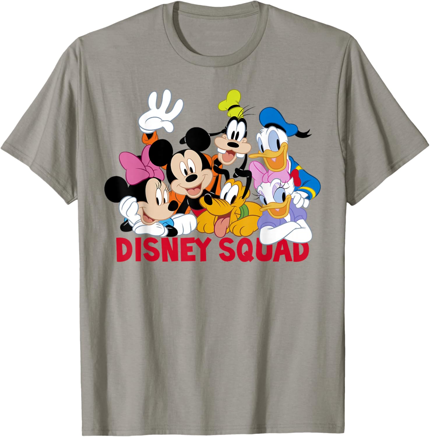 Disney Mickey and Friends Squad T-Shirt for Kids and Adults - 12