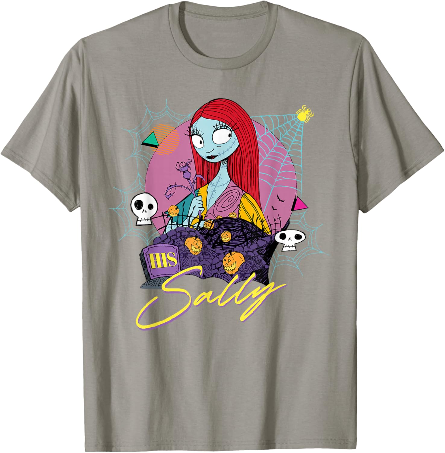 Disney The Nightmare Before Christmas Matching His Sally T-Shirt for Couples - 21