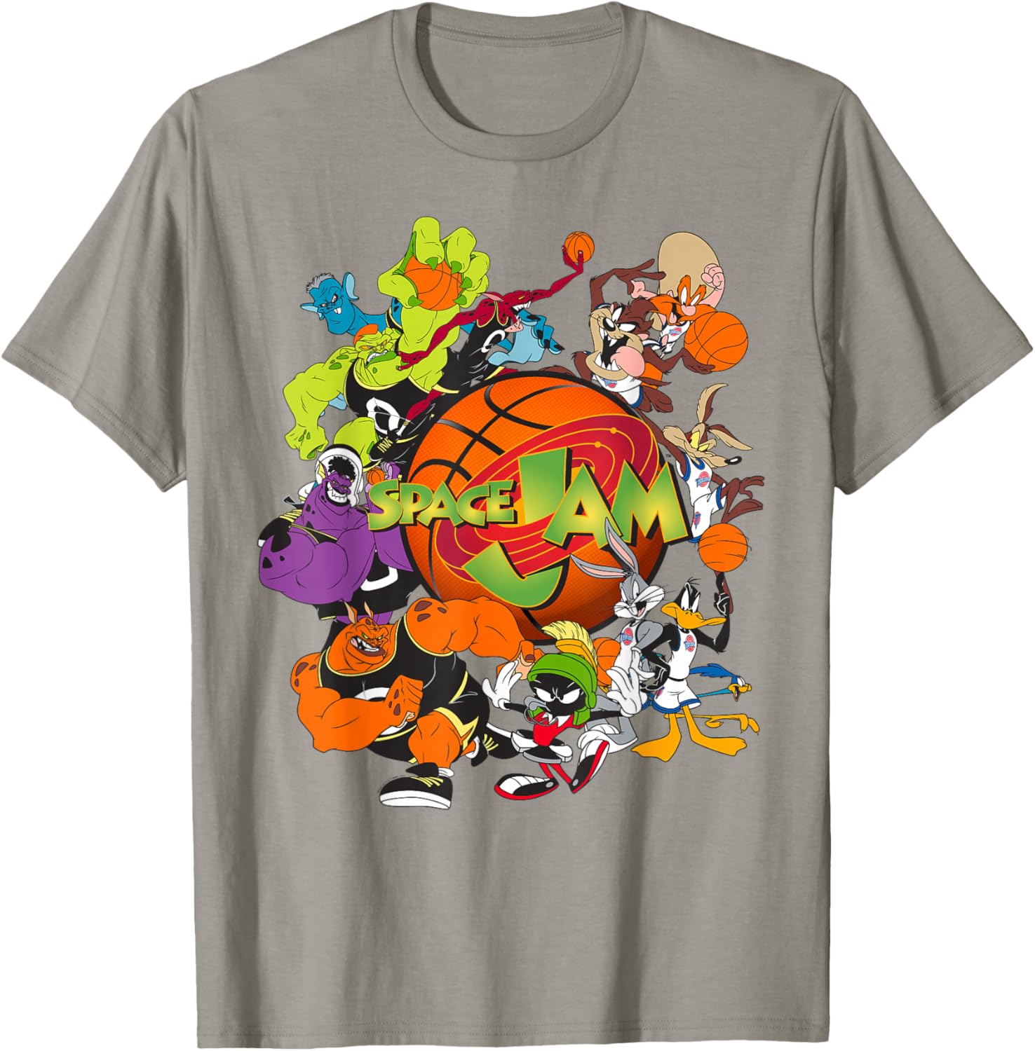 Space Jam Monstars and Tune Squad T-Shirt for Fans and Players - 4