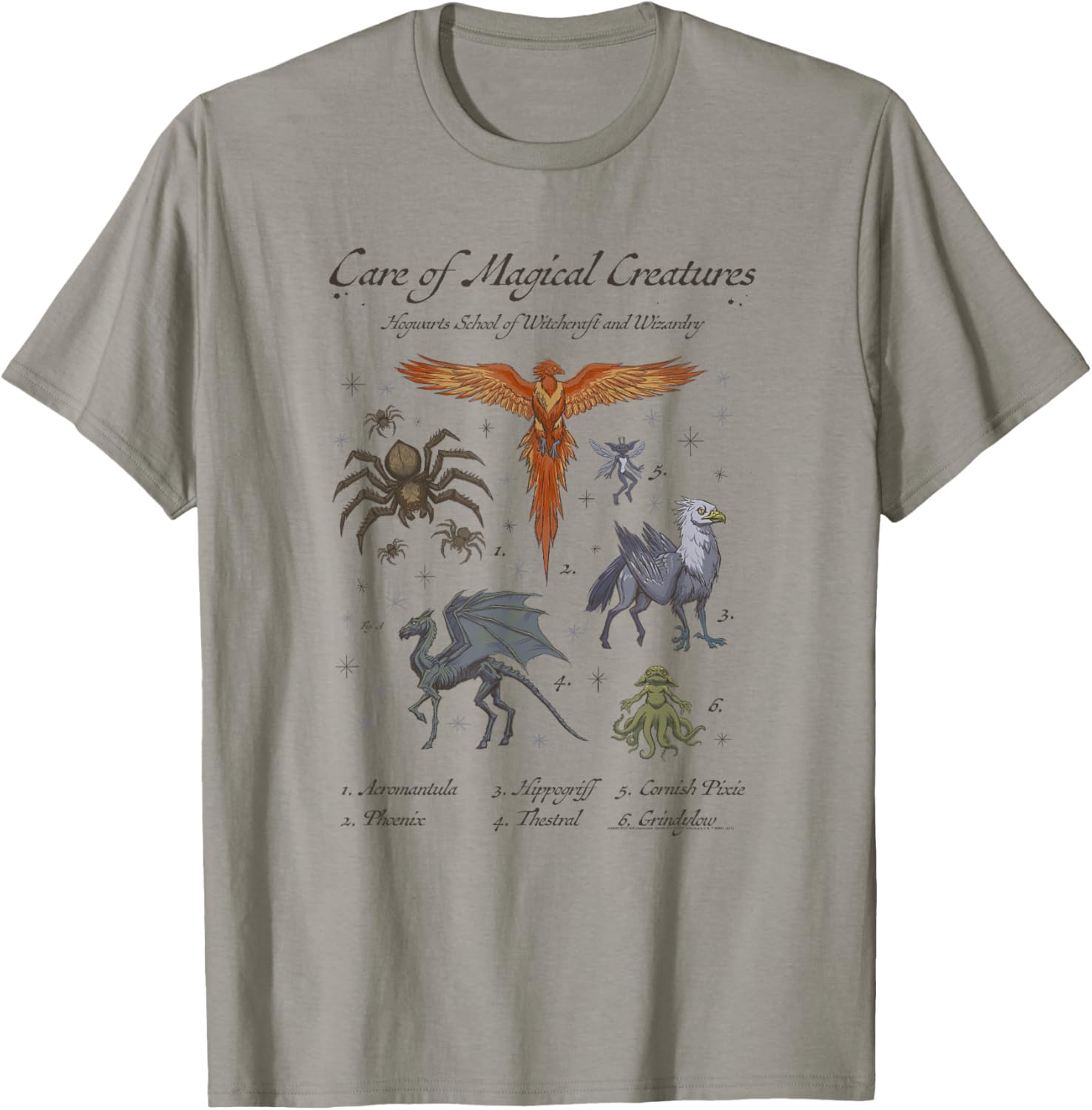 Harry Potter Care Of Magical Creatures Hogwarts T-Shirt for Fans - 5