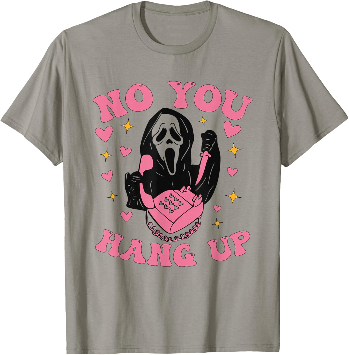Funny Ghost Calling Halloween Costume T-Shirt Perfect for Spooky Fun - 22