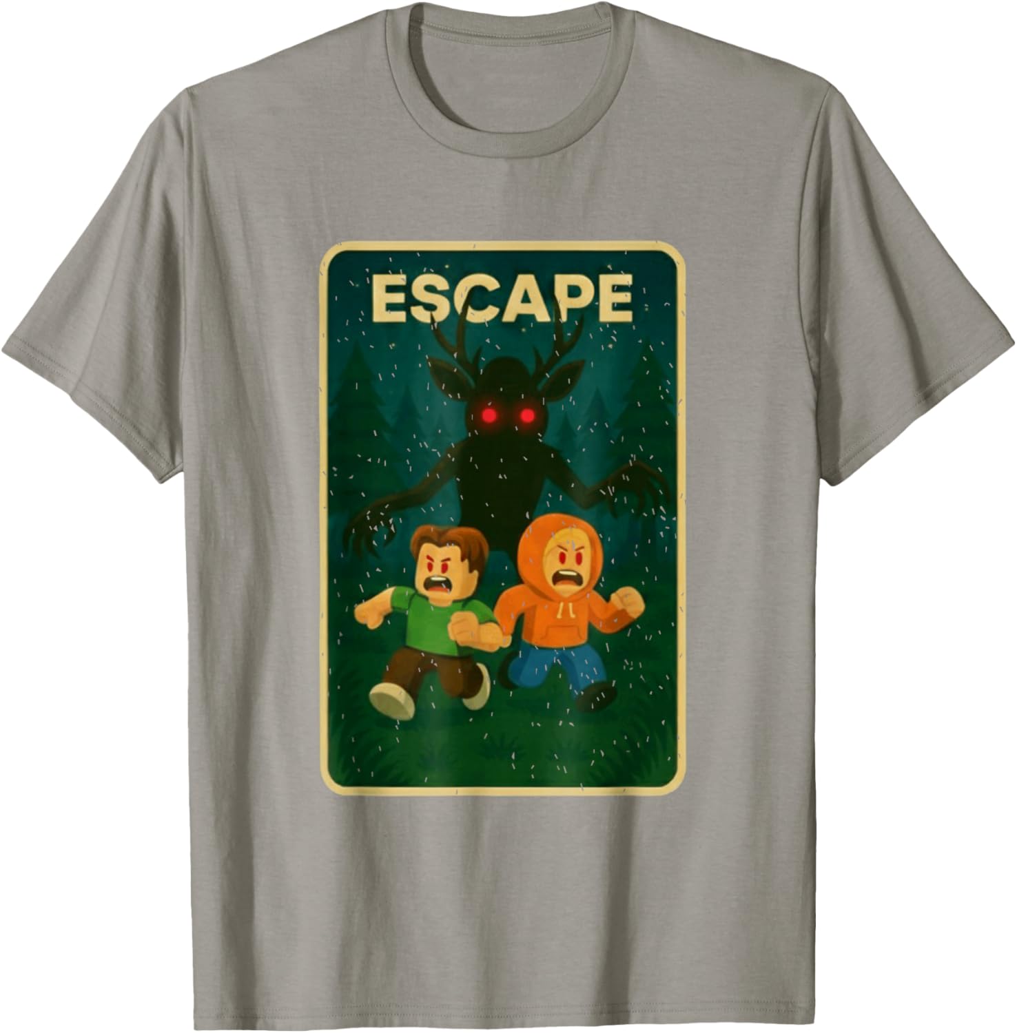 Fun Halloween Gamer Deer T-Shirt for Kids - Perfect for 99 Nights of Play! - 1