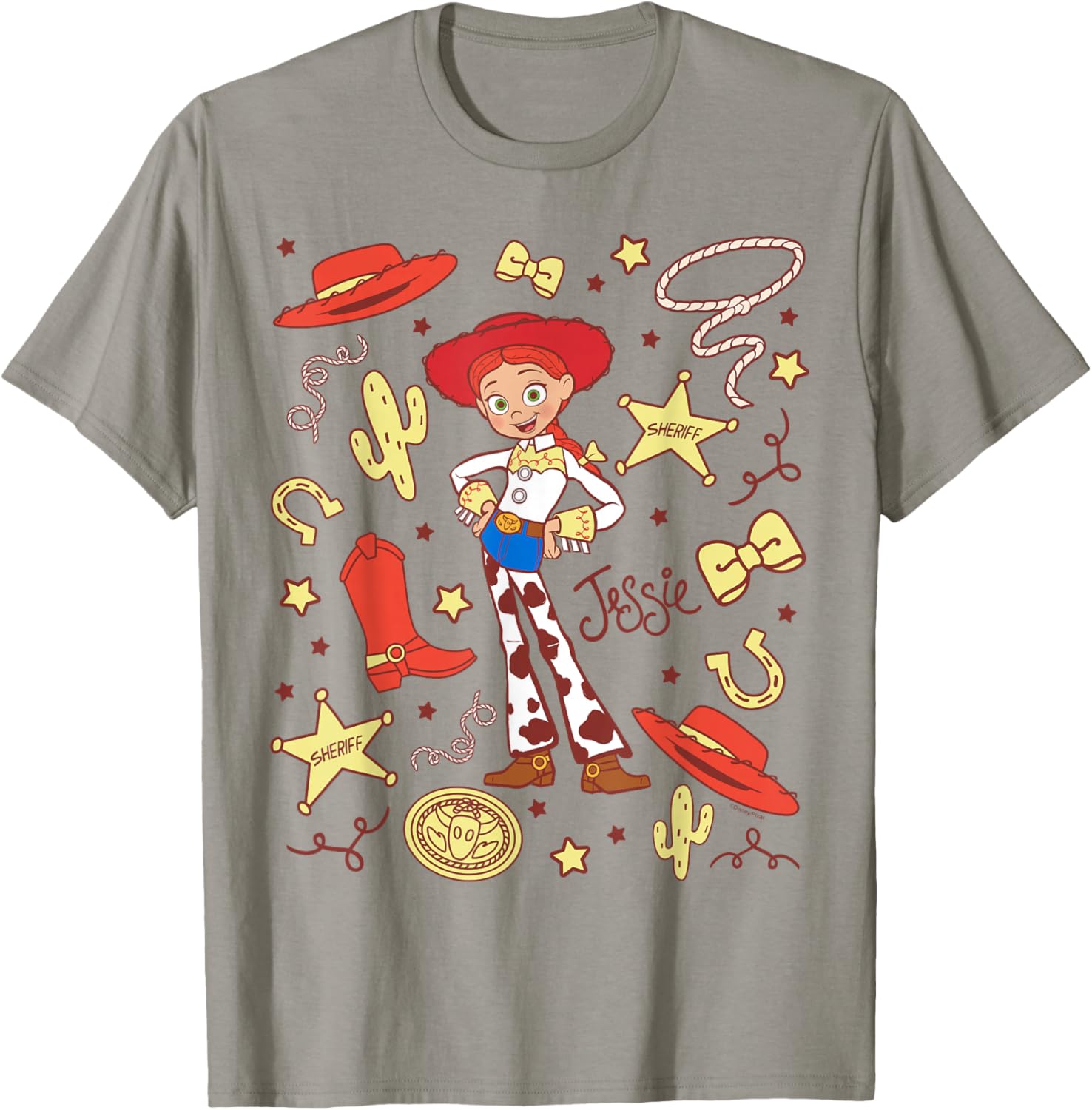 Toy Story Jessie Cowgirl Western Spirit T-Shirt for Kids and Adults - 7