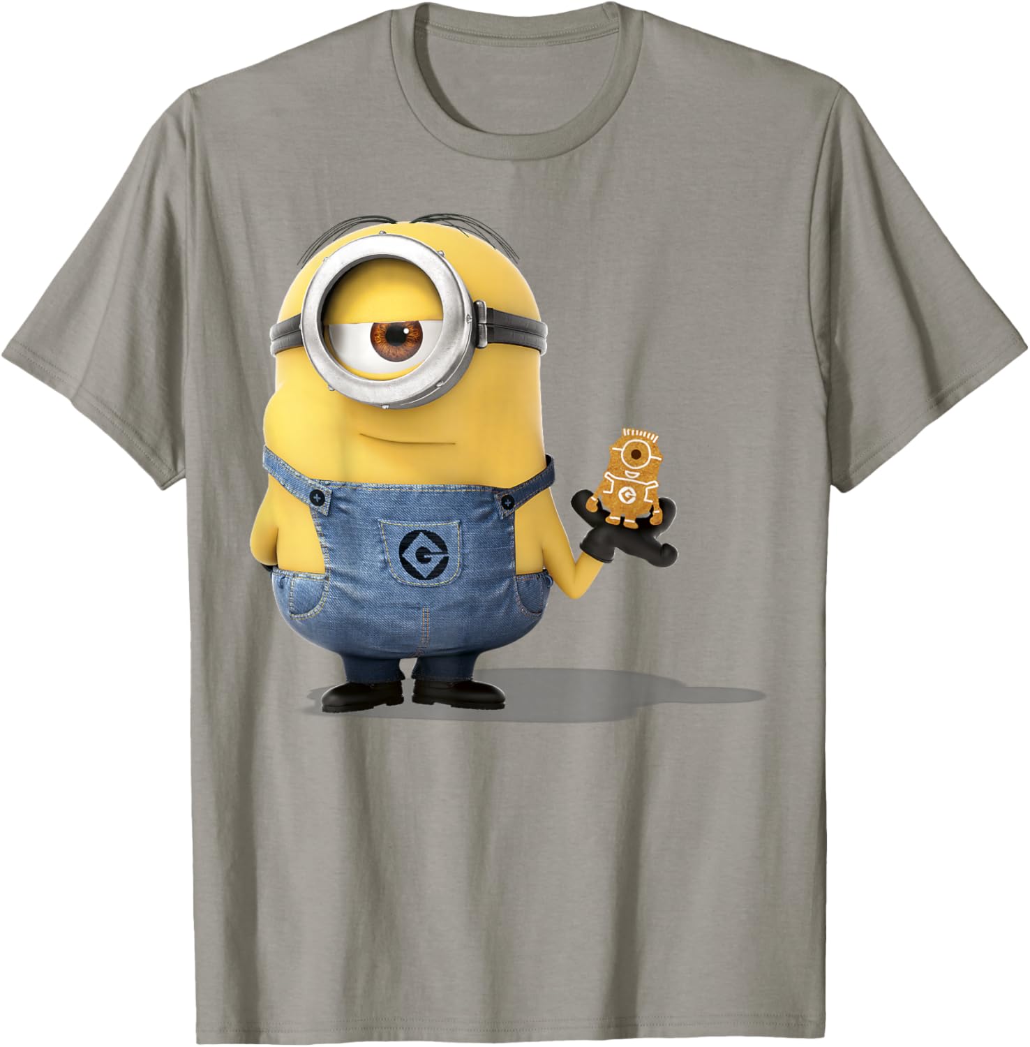 Despicable Me Minions Gingerbread Portrait T-Shirt Fun Holiday Gear - 3