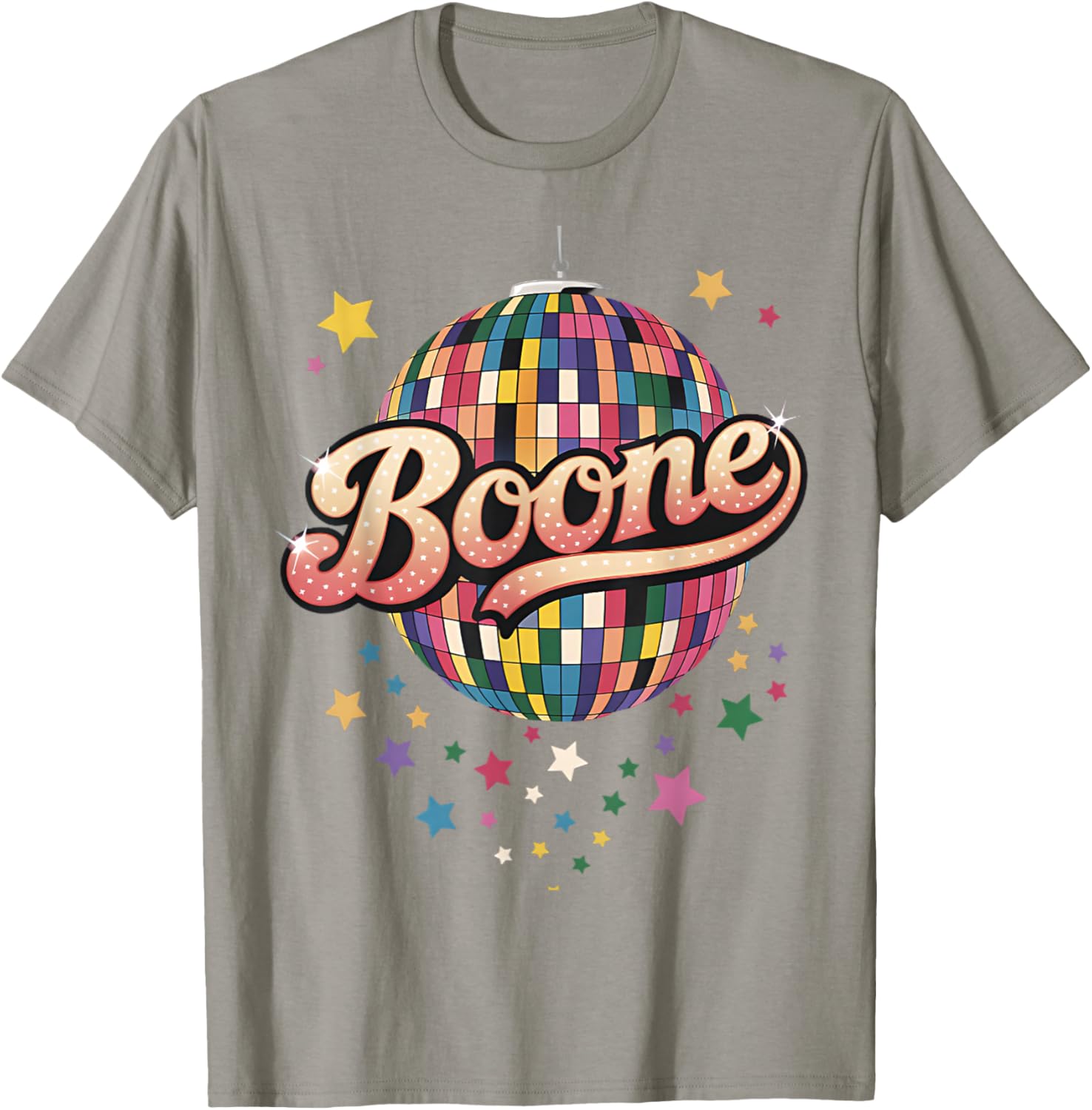 Personalized Girl Retro Boone Heart T-Shirt for Stylish Kids Outfit - 14