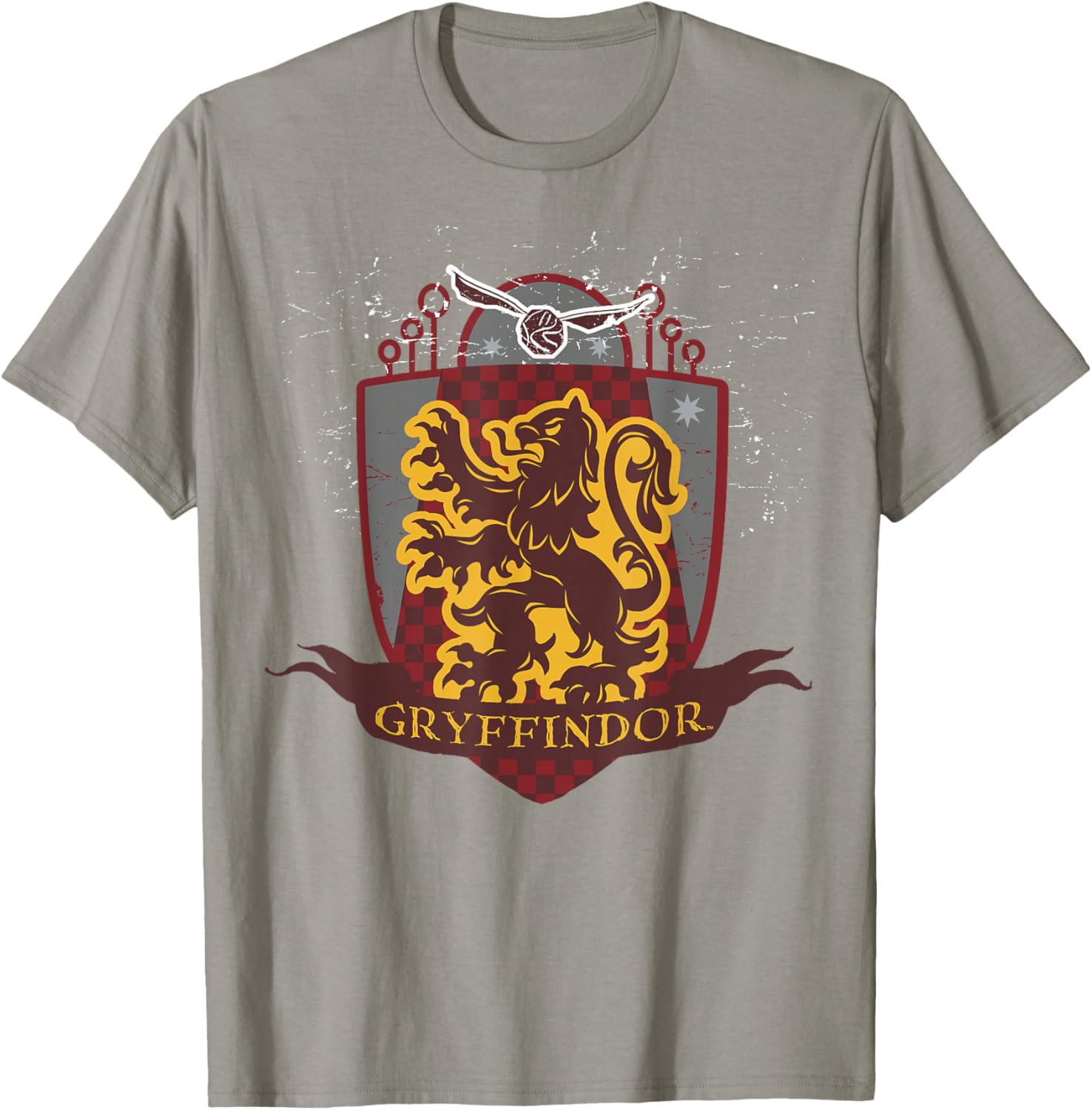 Gryffindor Quidditch Shield T-Shirt for Harry Potter Fans - 5
