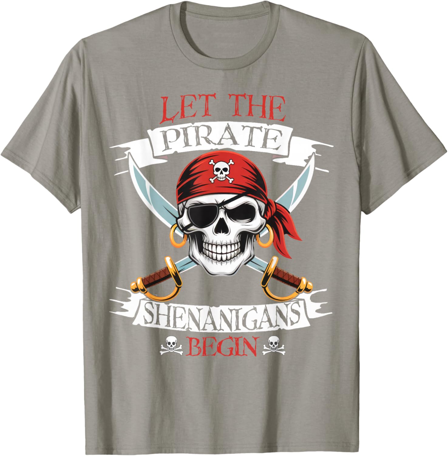 Pirate Shenanigans Skull T-Shirt for Boys - Perfect Halloween Costume! - 3