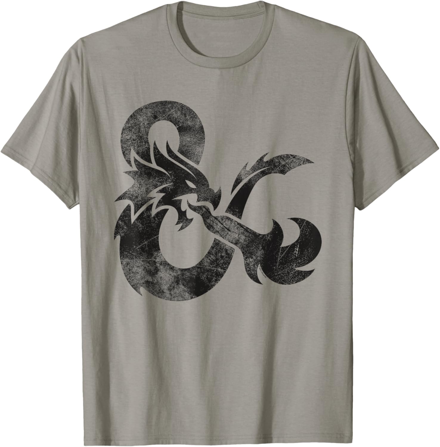 Dungeons and Dragons Distressed Ampersand Logo Tee for Fans - 6