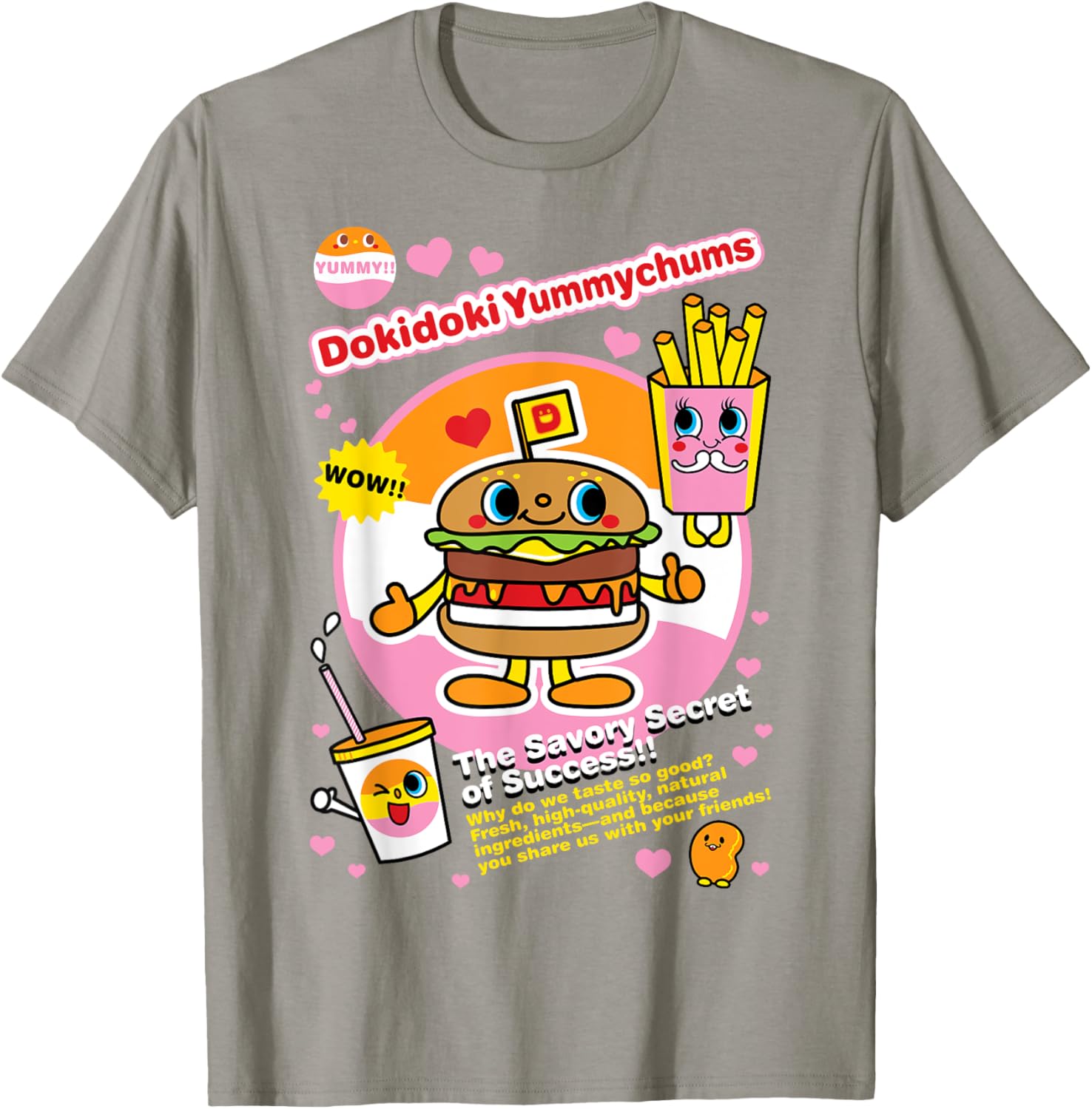 Sanrio Dokidoki Yummycums Lunch Special Tee for Fun Fashion Lovers - 4