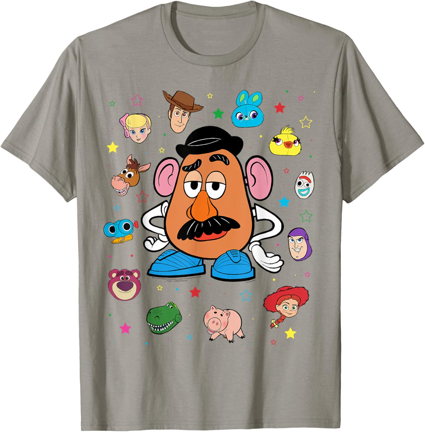 Disney Pixar Toy Story Mr. Potato Head Costume T-Shirt for Fun Dress Up - 13