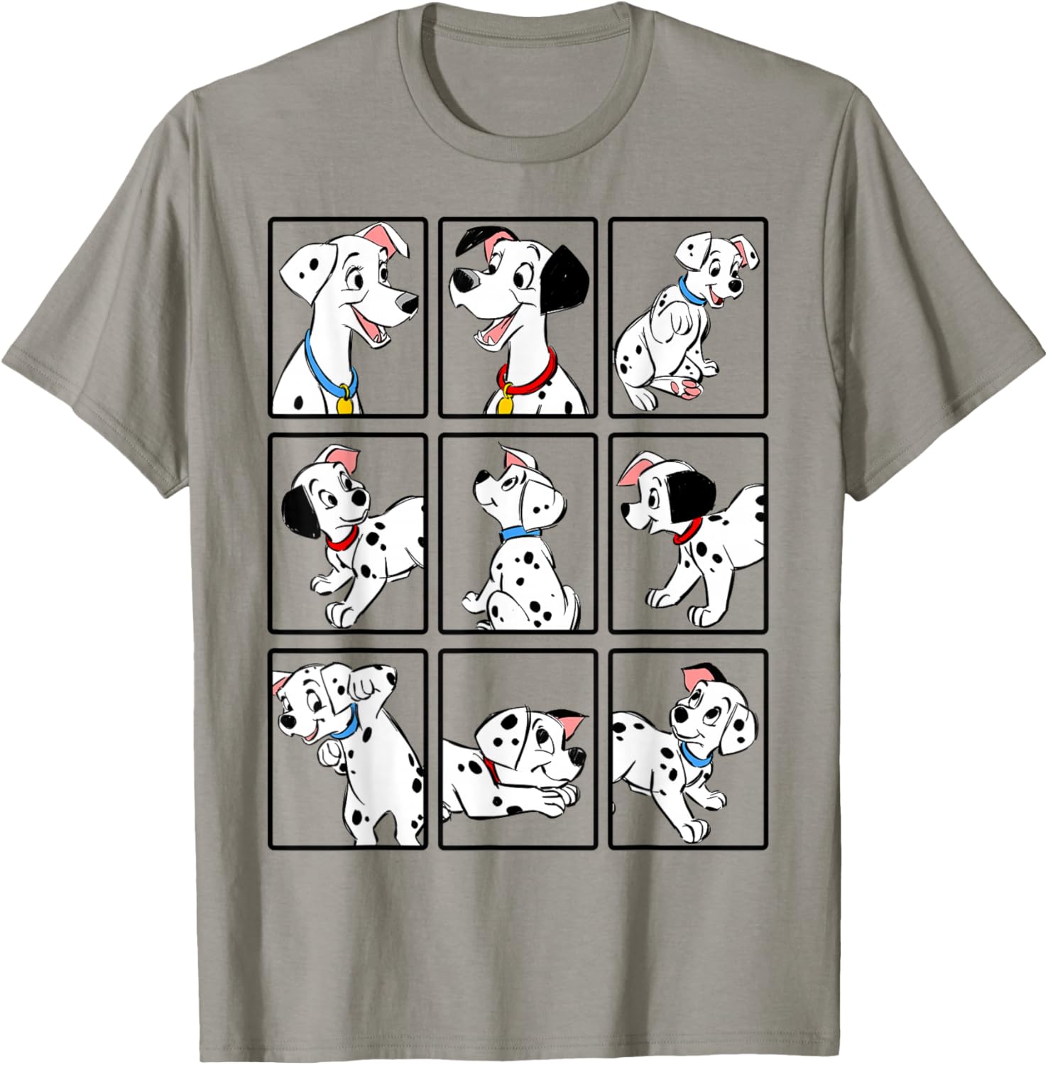 Disney 101 Dalmatians Puppy Group T-Shirt for Fun Pet Lovers - 4