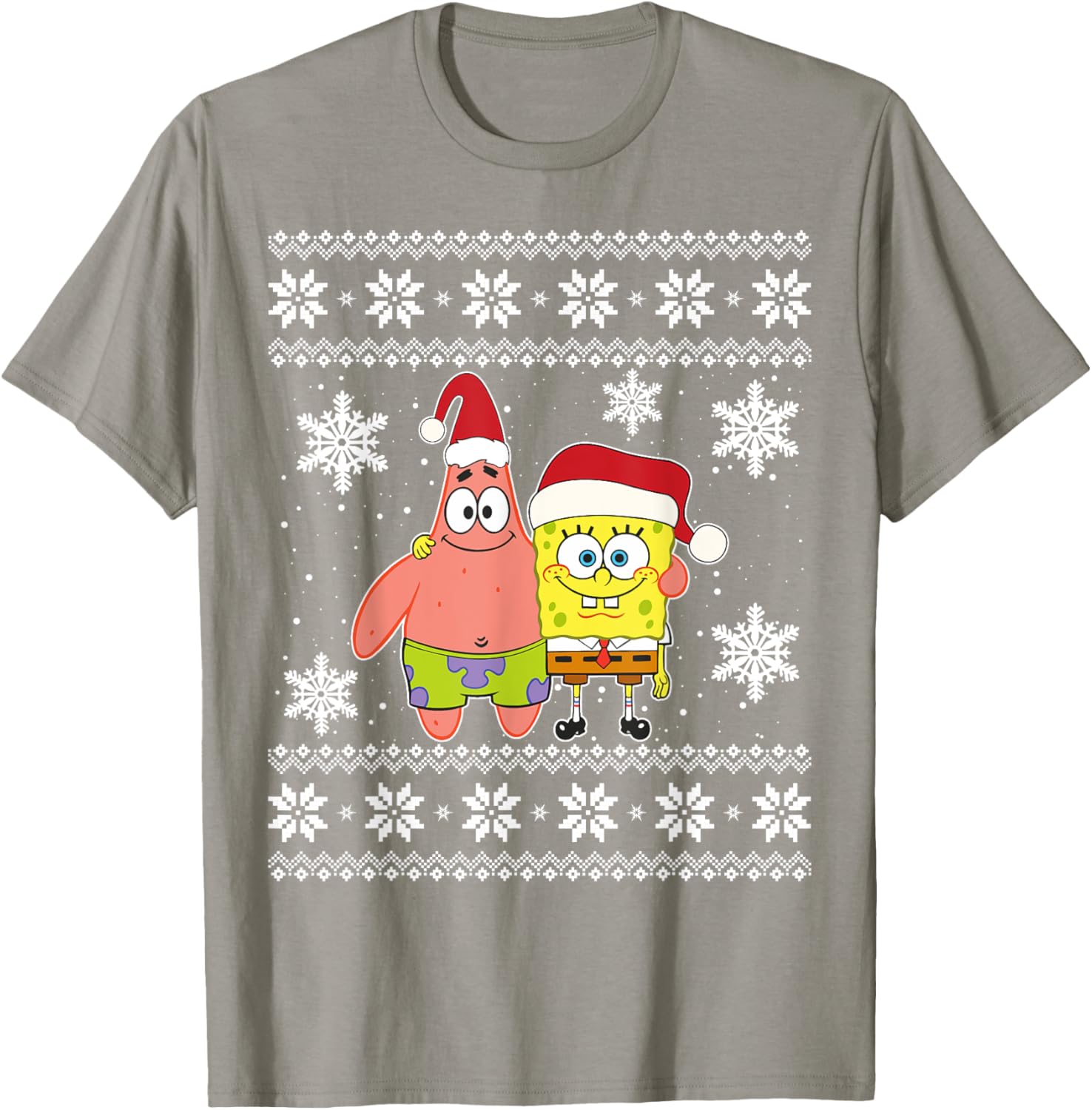 Mademark x SpongeBob SquarePants Best Friends Christmas Graphic T-Shirt - 2