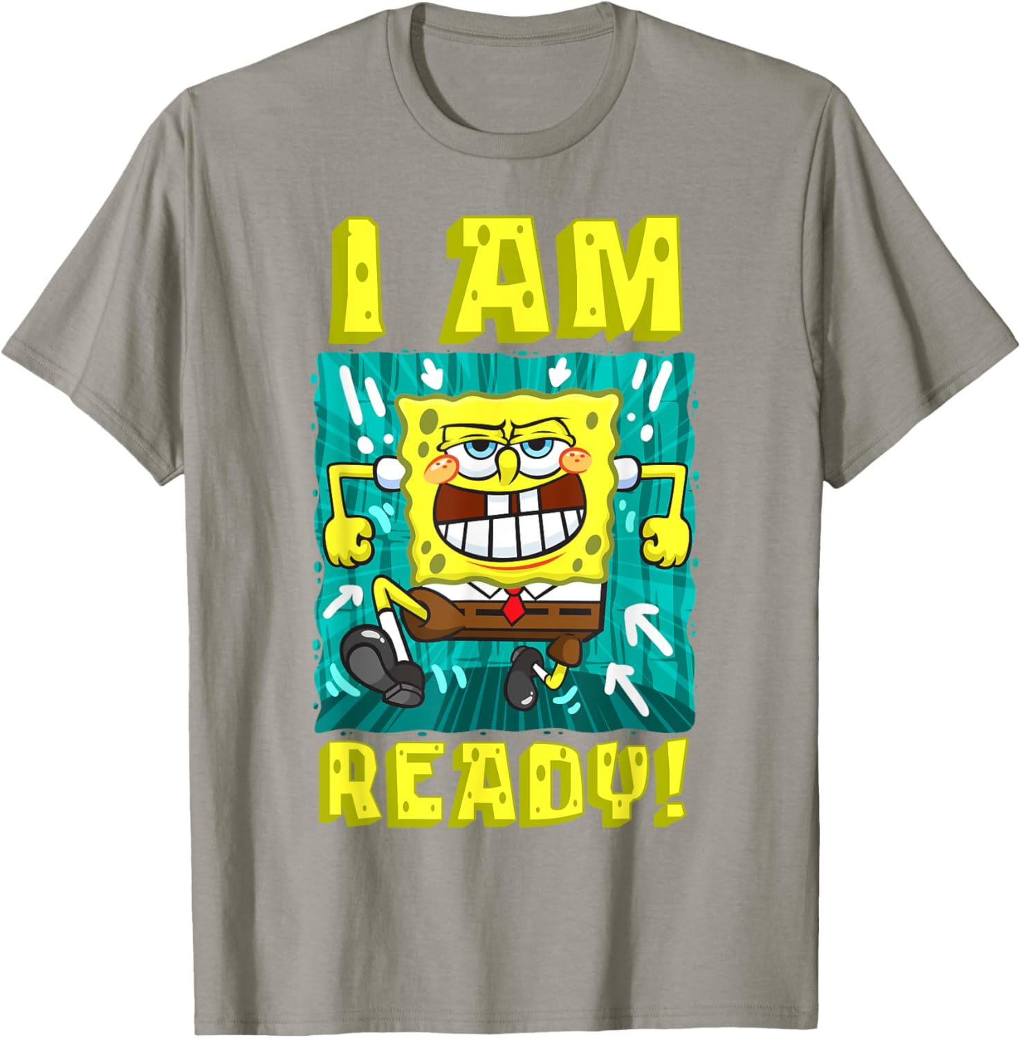 Mademark x SpongeBob SquarePants Funny Running T-Shirt for Kids - 18