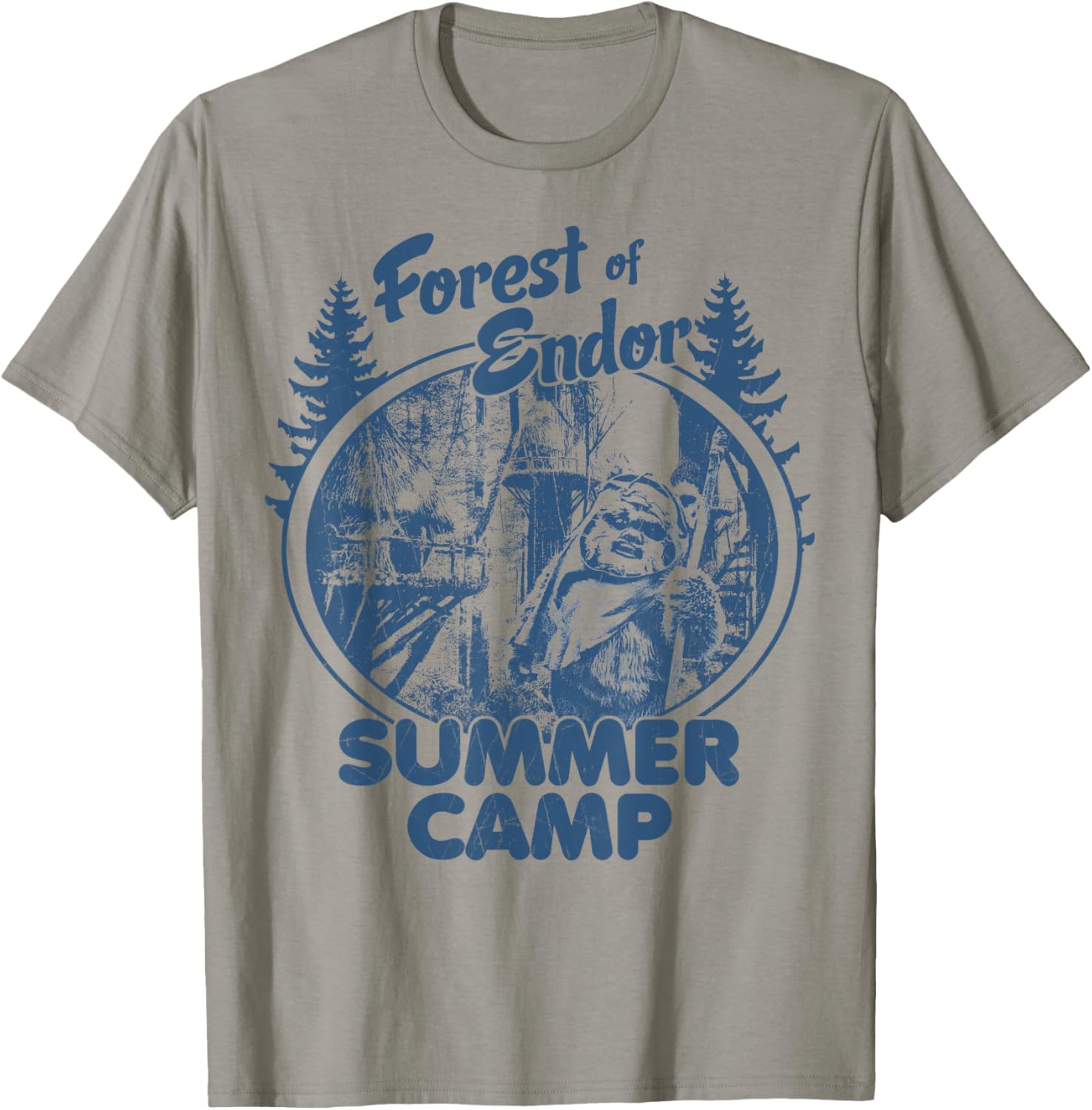 Star Wars Wicket Ewoks Endor Summer Camp T-Shirt for Disney Fans - 11