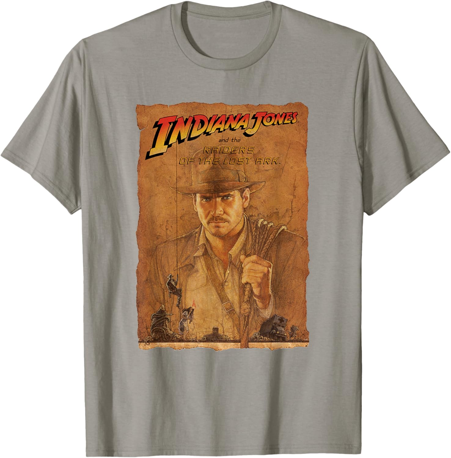 Indiana Jones Raiders of the Lost Ark Poster Art T-Shirt for Fans - 27