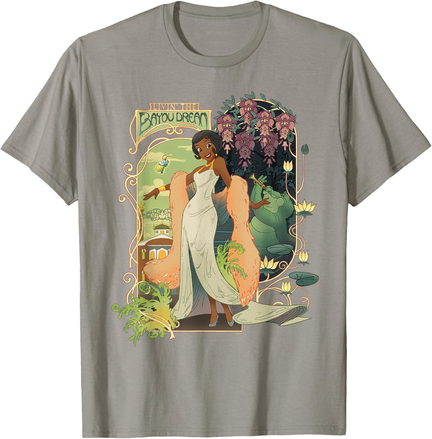 Disney Princess Tiana Livin' the Bayou Dream T-Shirt for Kids and Adults - 22