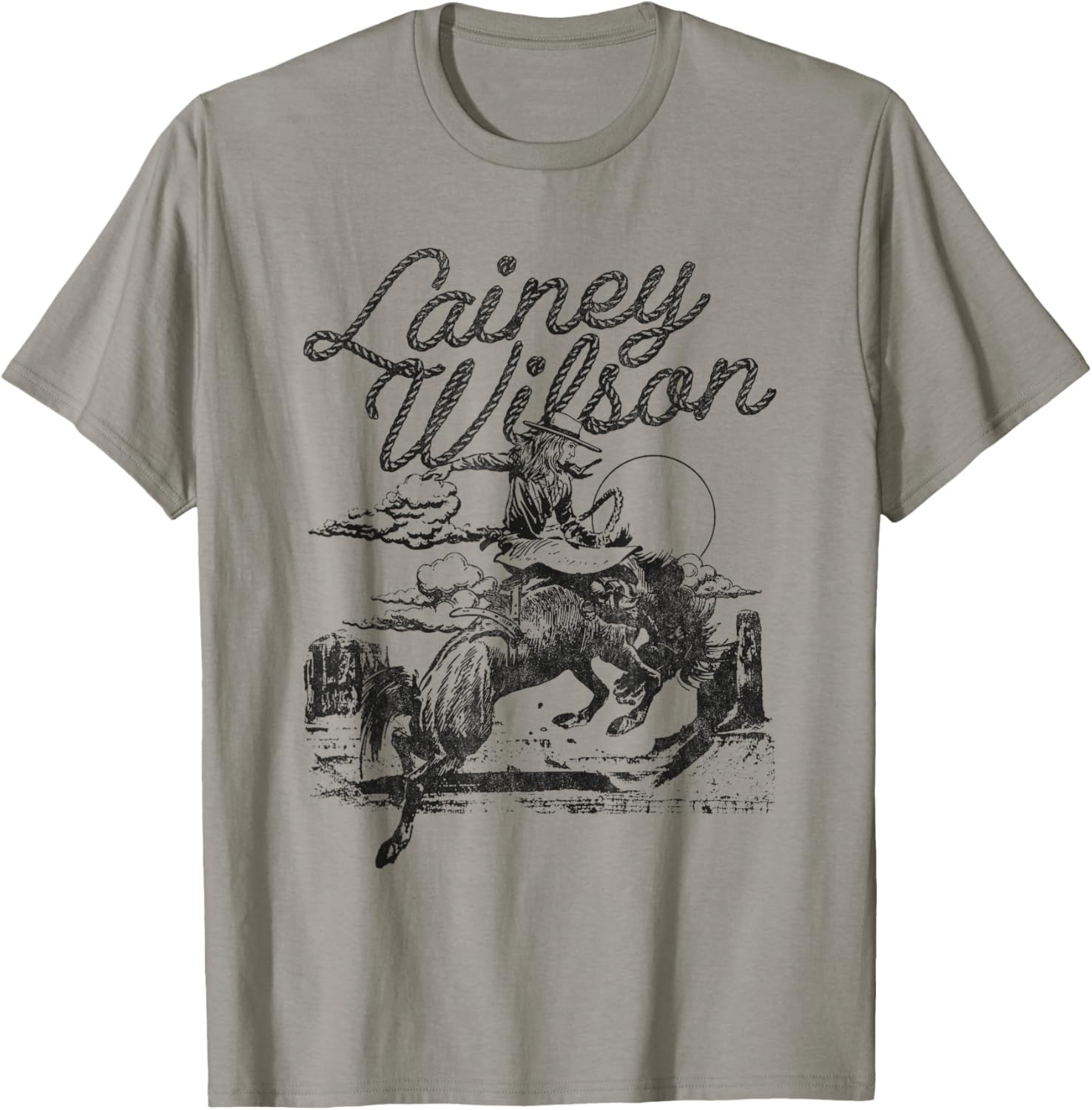 Lainey Wilson Horse T-Shirt for Fans of Country Music and Equestrian Style - 7