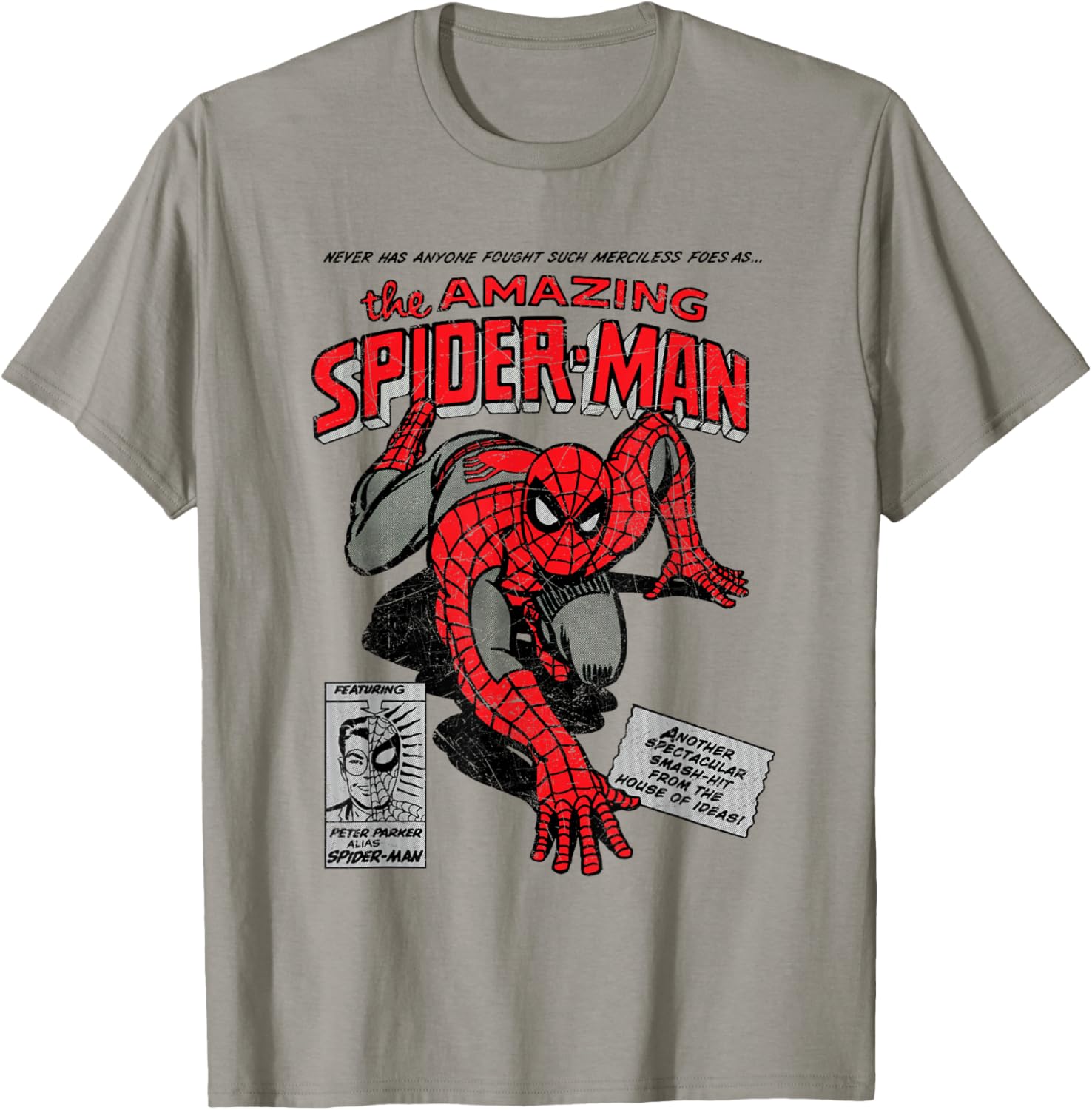 Marvel Spider-Man Retro Comic T-Shirt for Comic Book Fans - 7