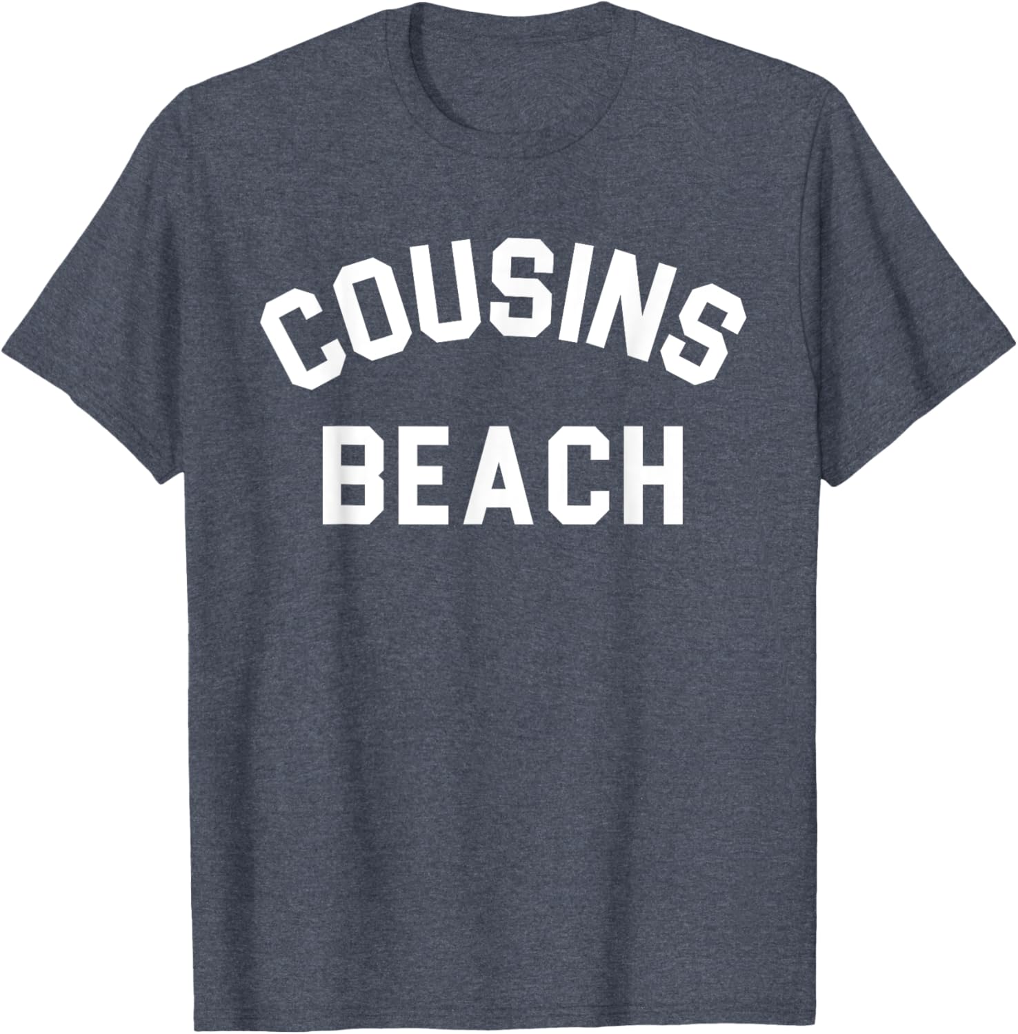 The Summer I Turned Pretty Cousins Beach Heather Blue T-Shirt for All - 1