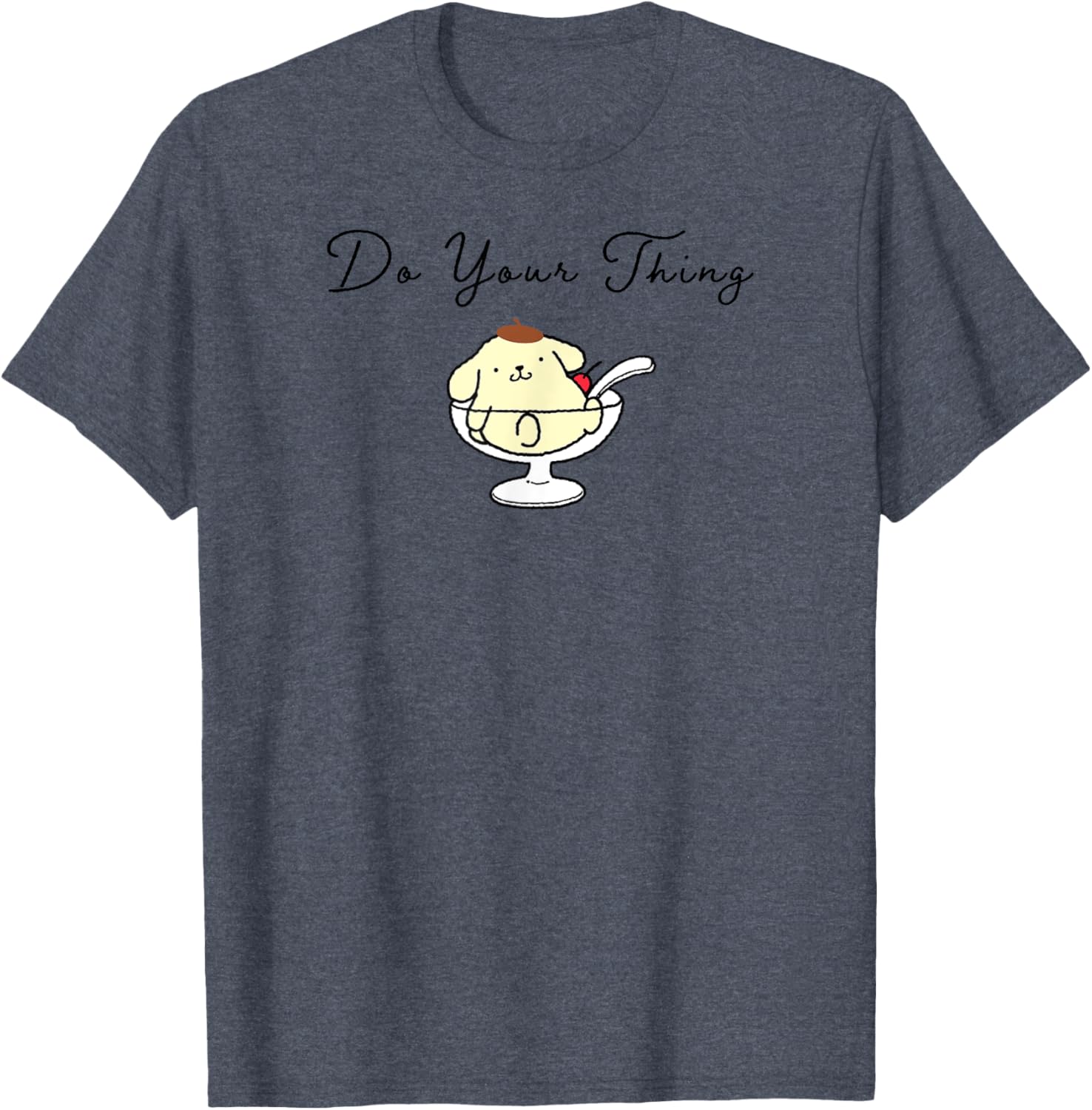Pompompurin Do Your Thing T-Shirt Cute Character Apparel for Fans - 6