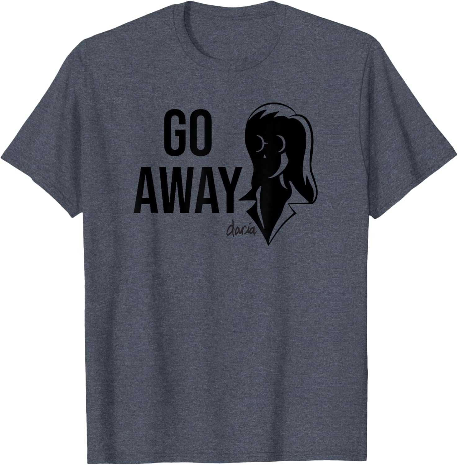 Mademark x Daria Go Away T-Shirt for Trendy Style and Comfort - 1