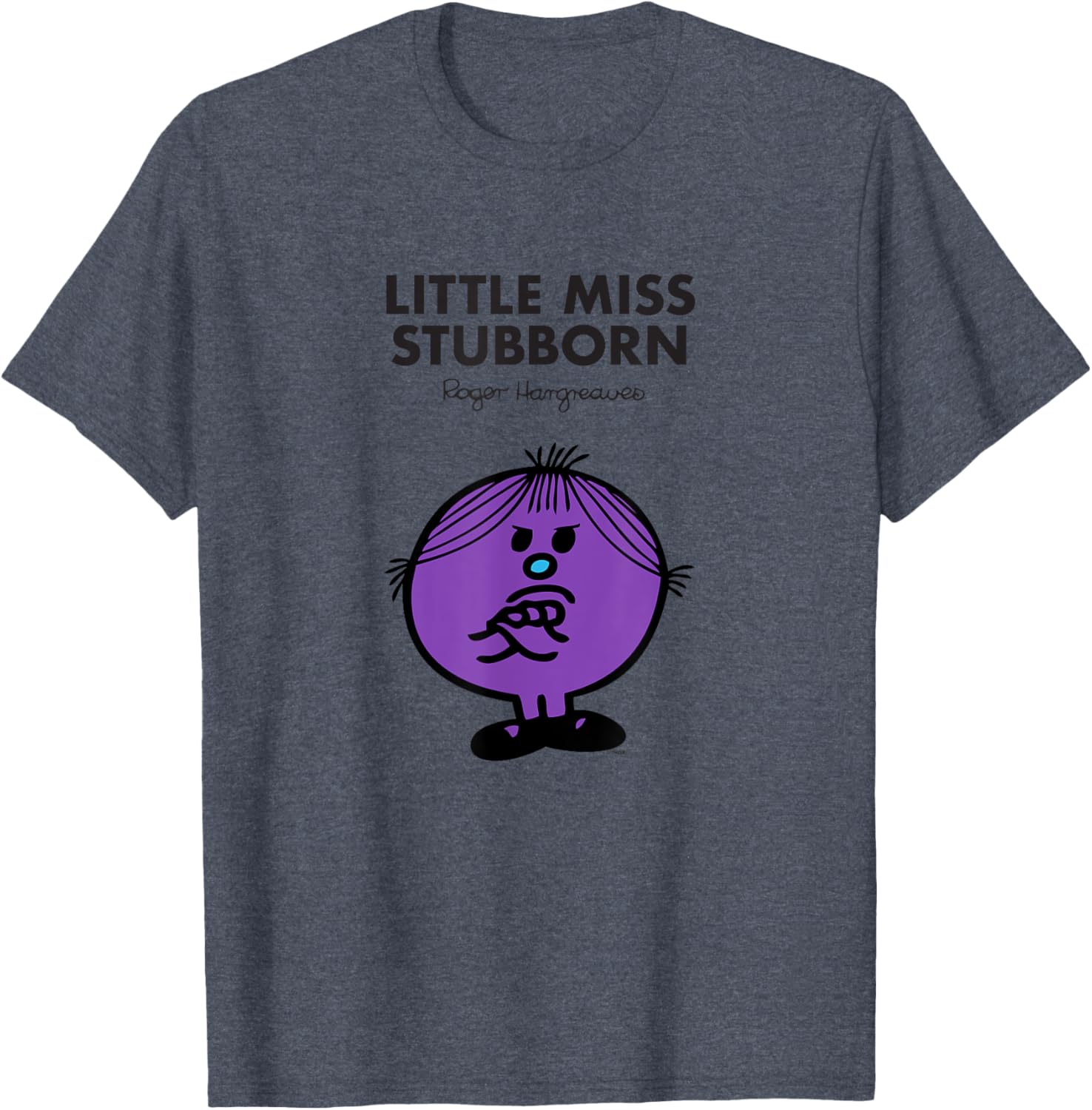 Mr. Men Little Miss Stubborn T-Shirt for Kids - Fun and Stylish Wear - 8