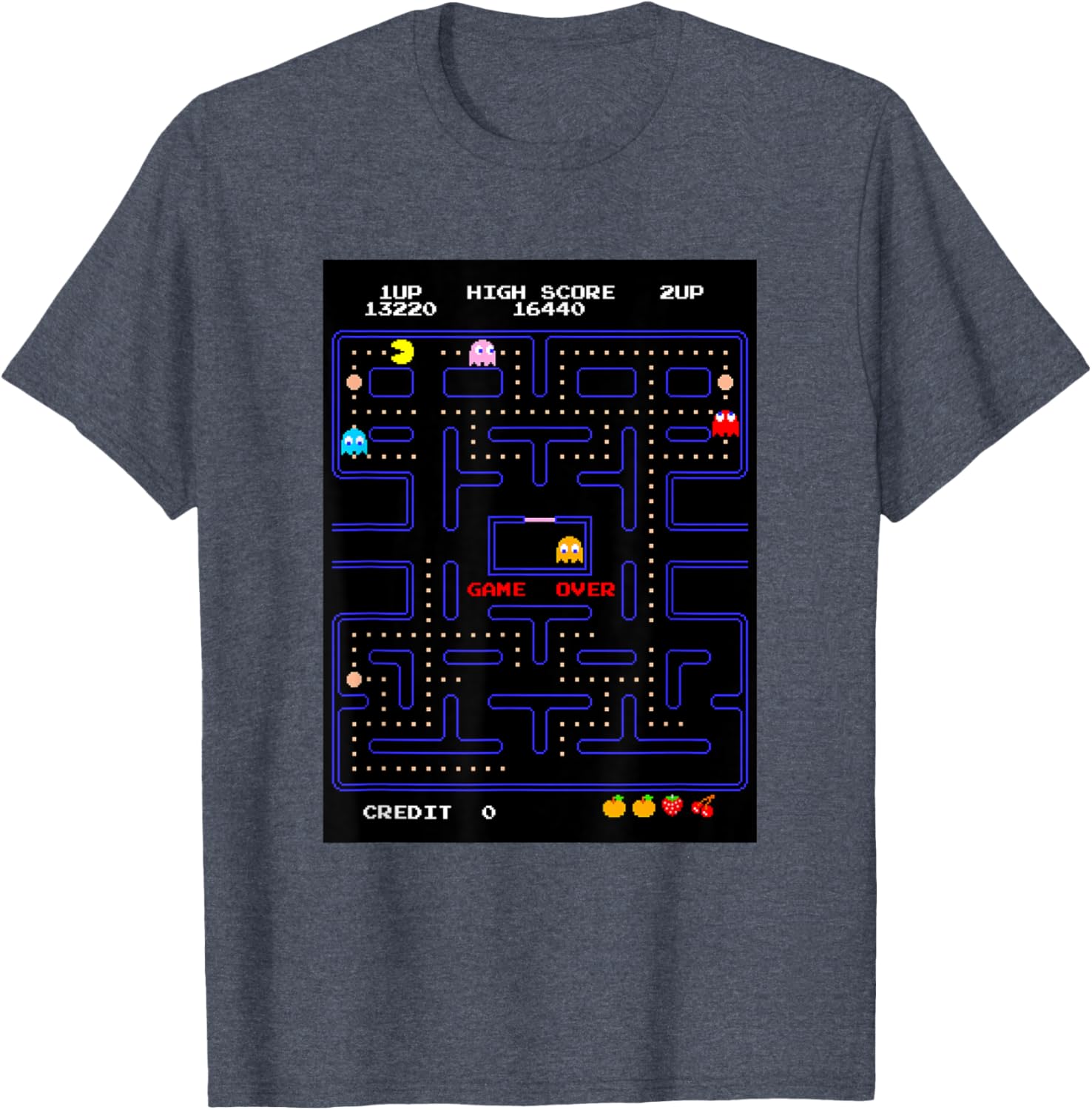 PAC-MAN T-Shirt for Gamers - Retro Arcade Style Fashion Top - 9