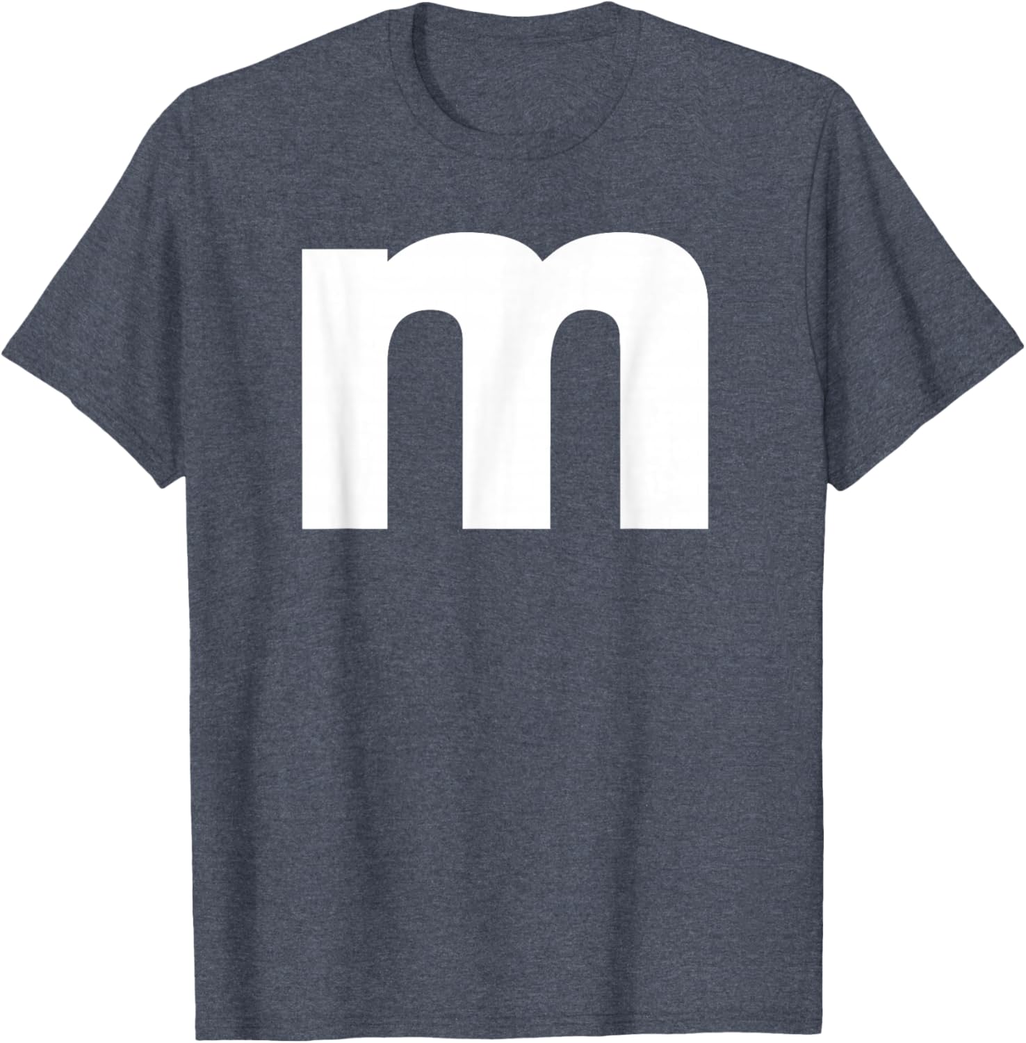 Capital Letter M Halloween T-Shirt for Fun Holiday Outfits - 18