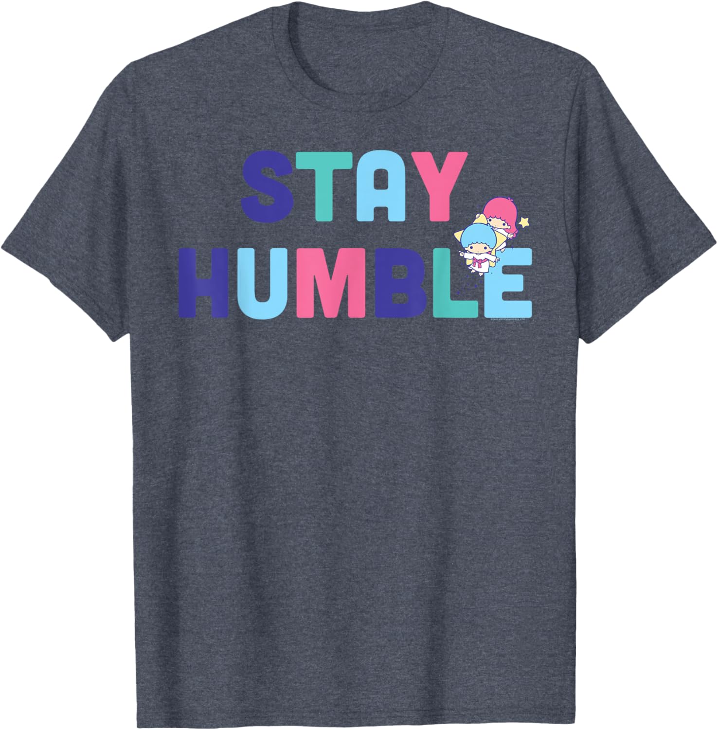 Little Twin Stars Stay Humble T-Shirt for Trendy Fashion Lovers - 8