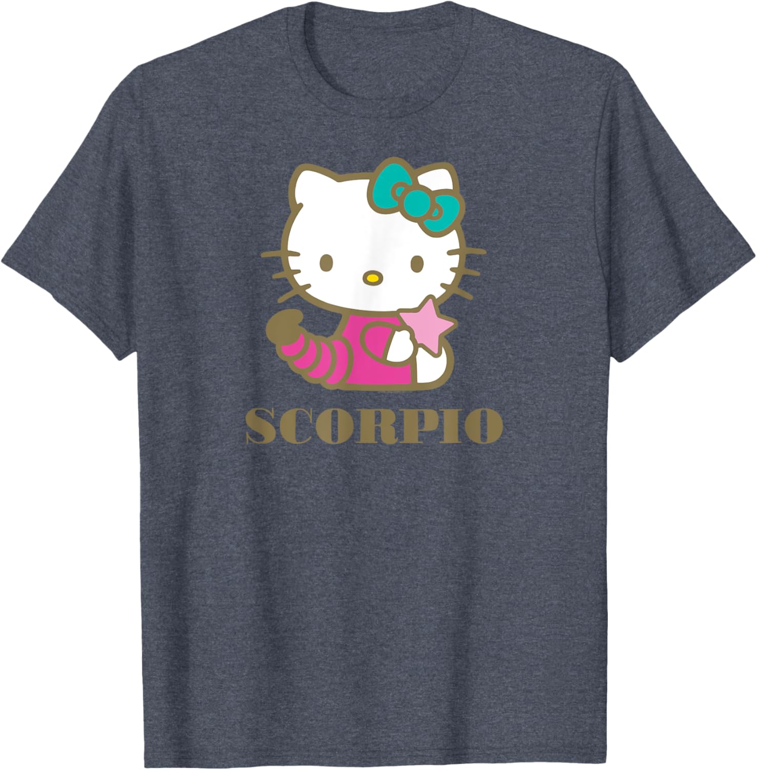 Hello Kitty Scorpio Zodiac T-Shirt for Trendy Fans of Cute Fashion - 22