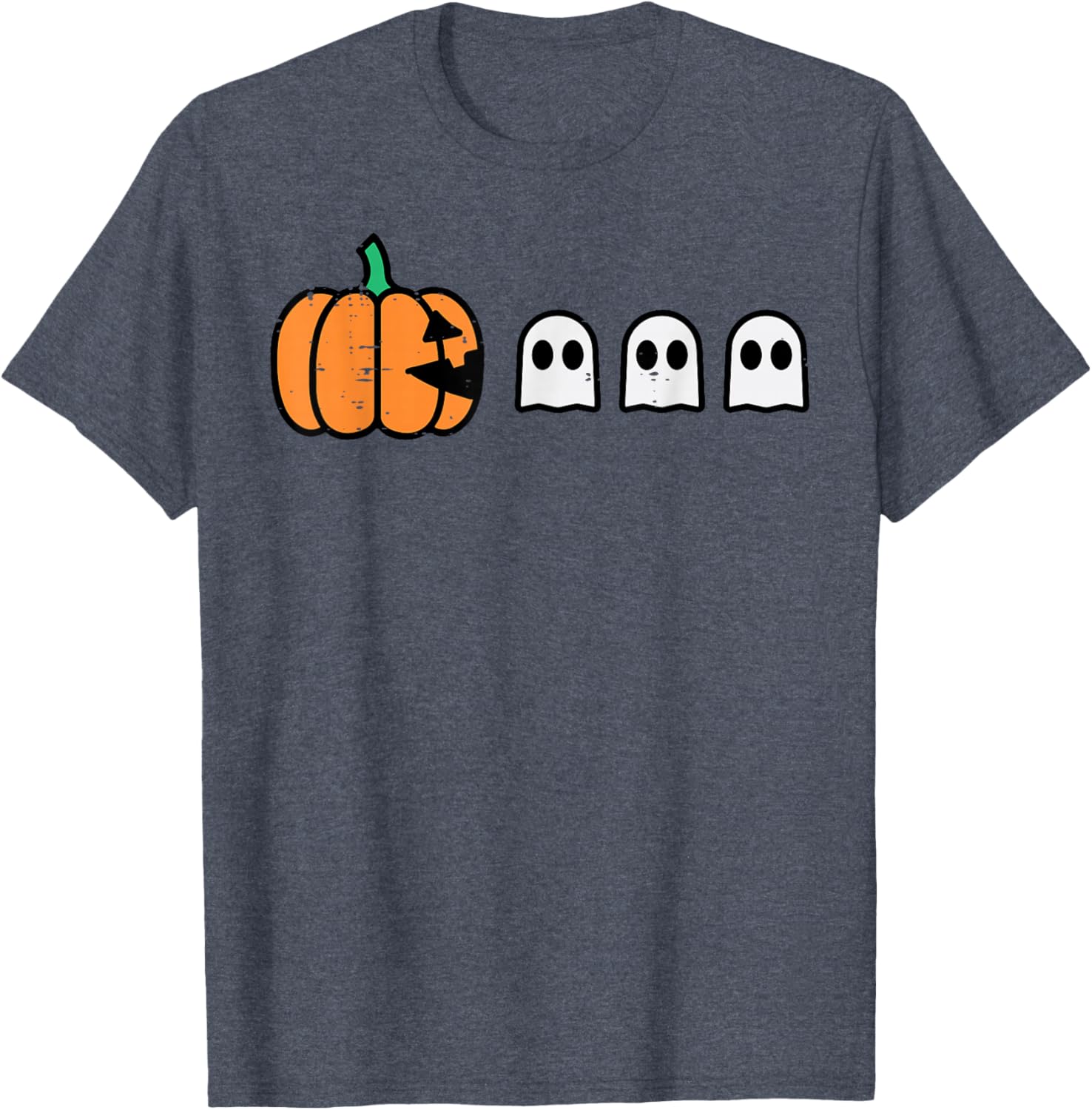 Halloween Gamer Pumpkin Ghost T-Shirt for Men Boys and Kids - 29