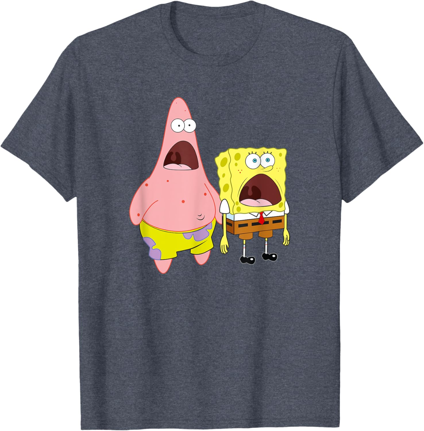 Mademark x SpongeBob SquarePants Wide Eyed Surprise T-Shirt for Fans - 6