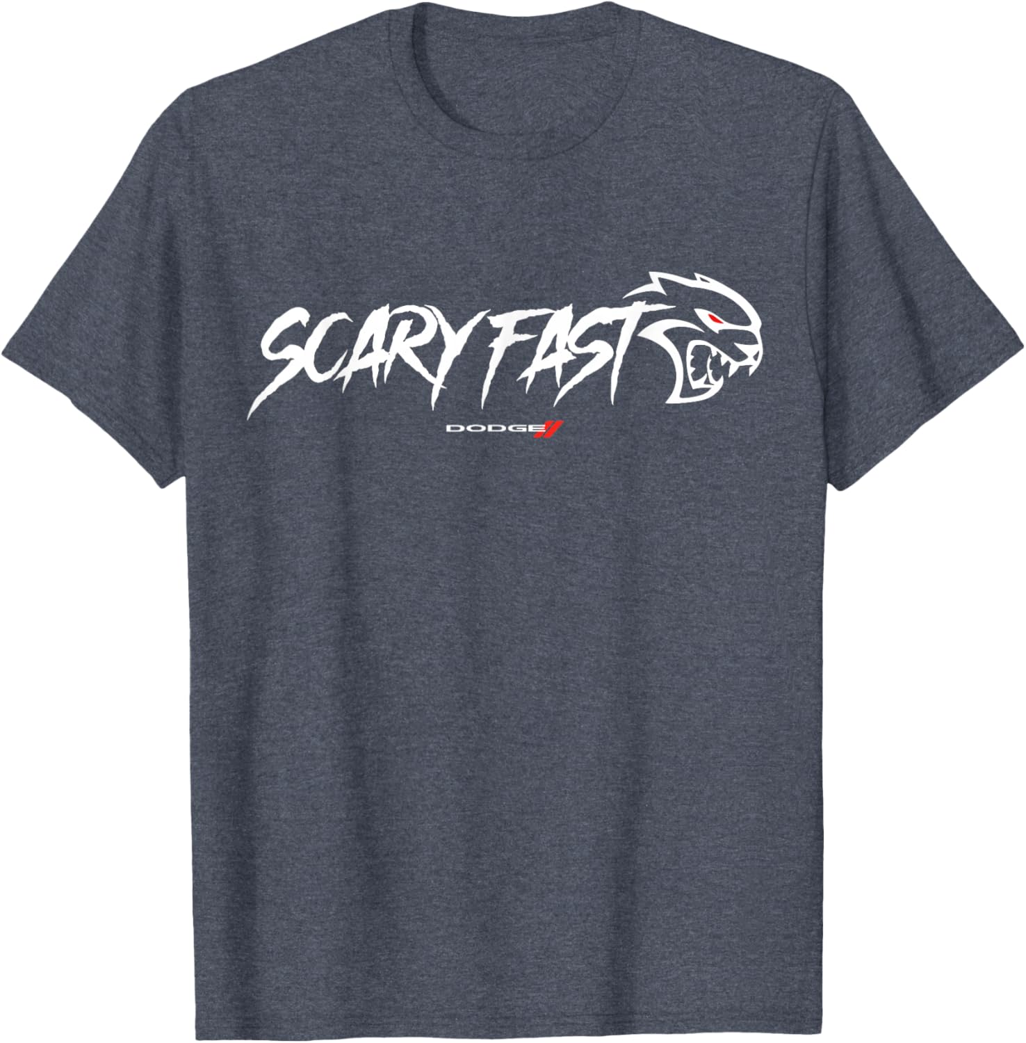 Dodge Hellcat Scary Fast T-Shirt for Car Lovers and Enthusiasts - 9