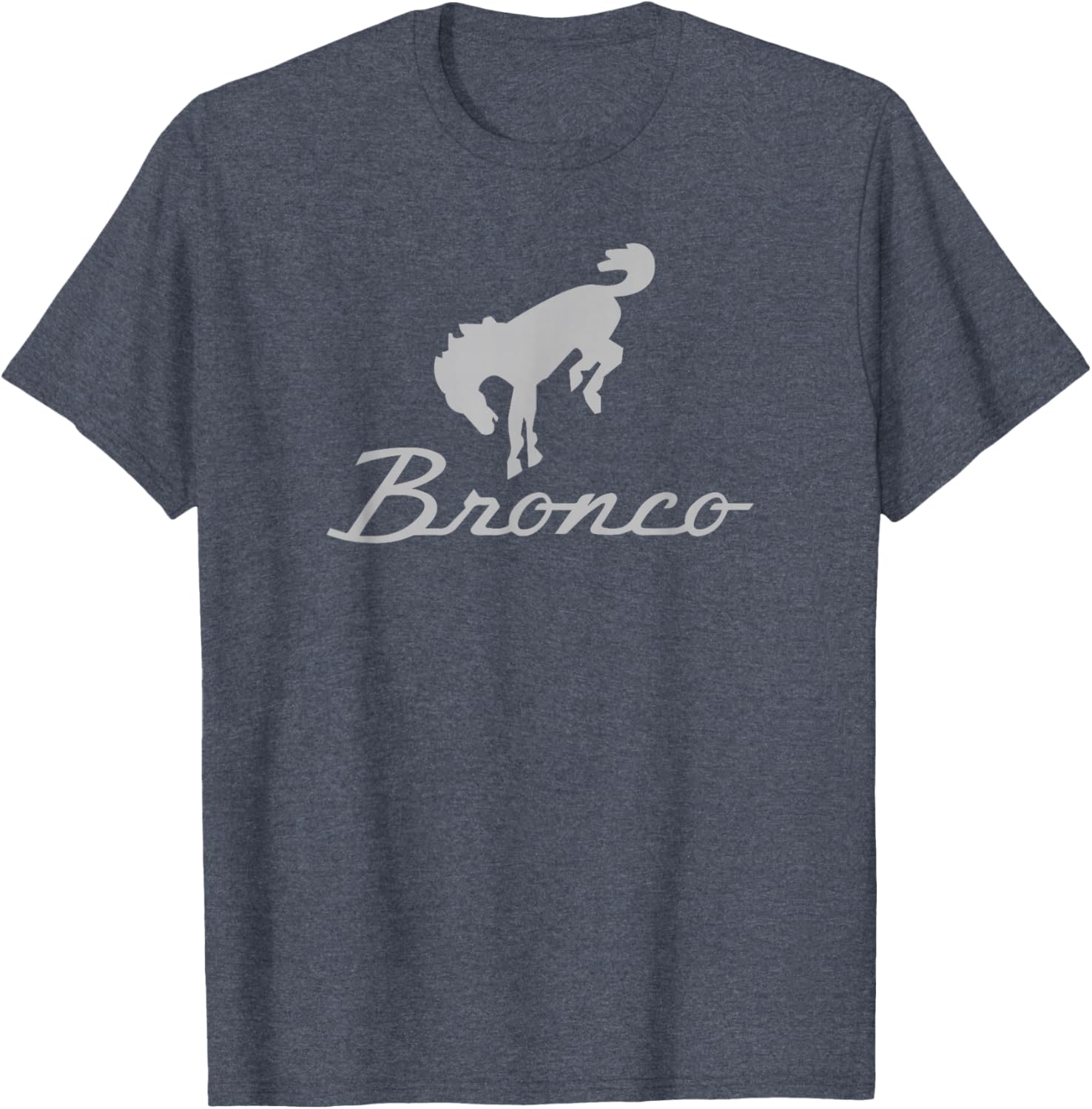 Ford Bronco Gray Logo T-Shirt for Stylish Outdoor Adventures - 4
