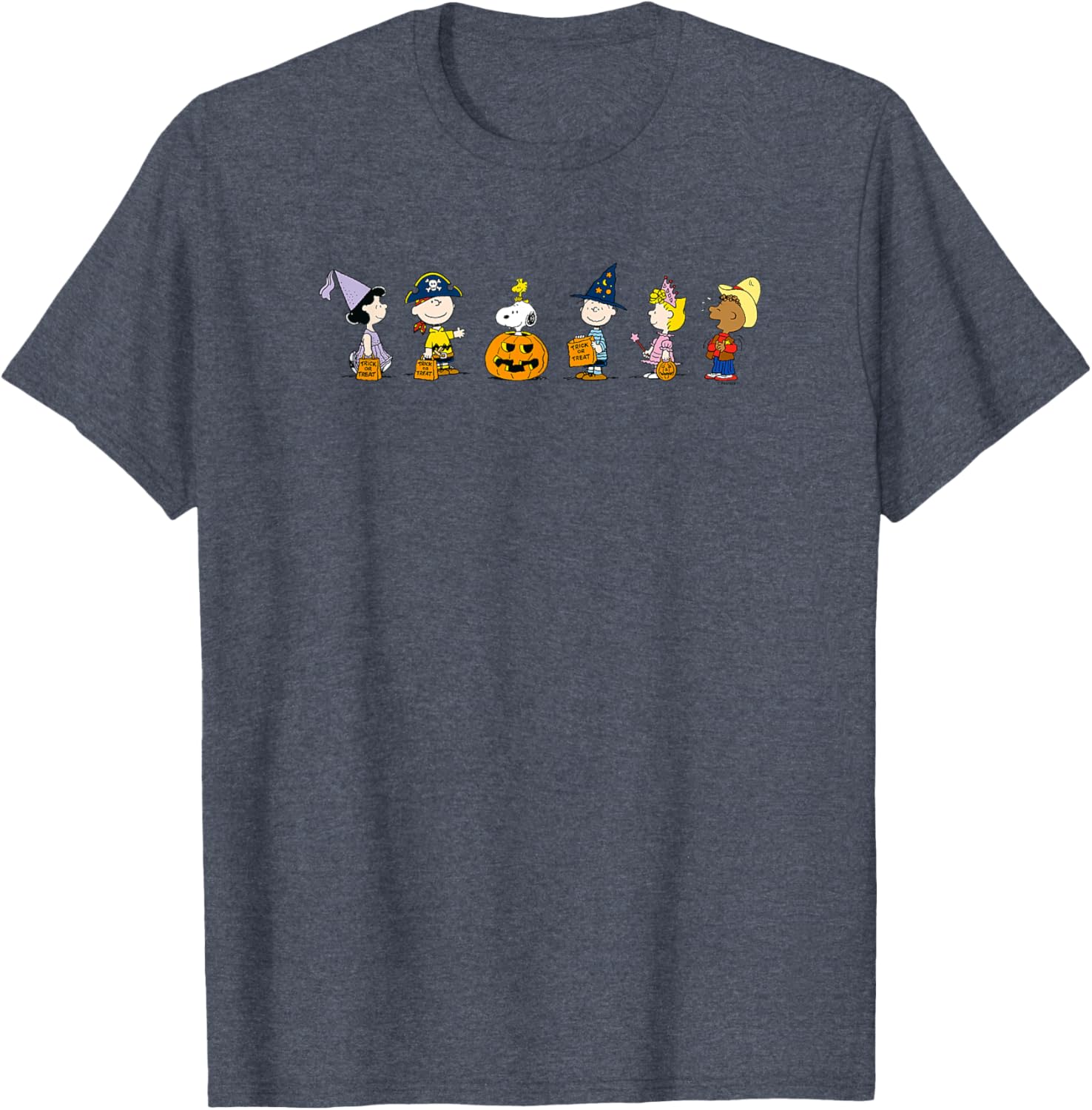 Peanuts Halloween T-Shirt for Fun Costume Parties and Festive Days - 5