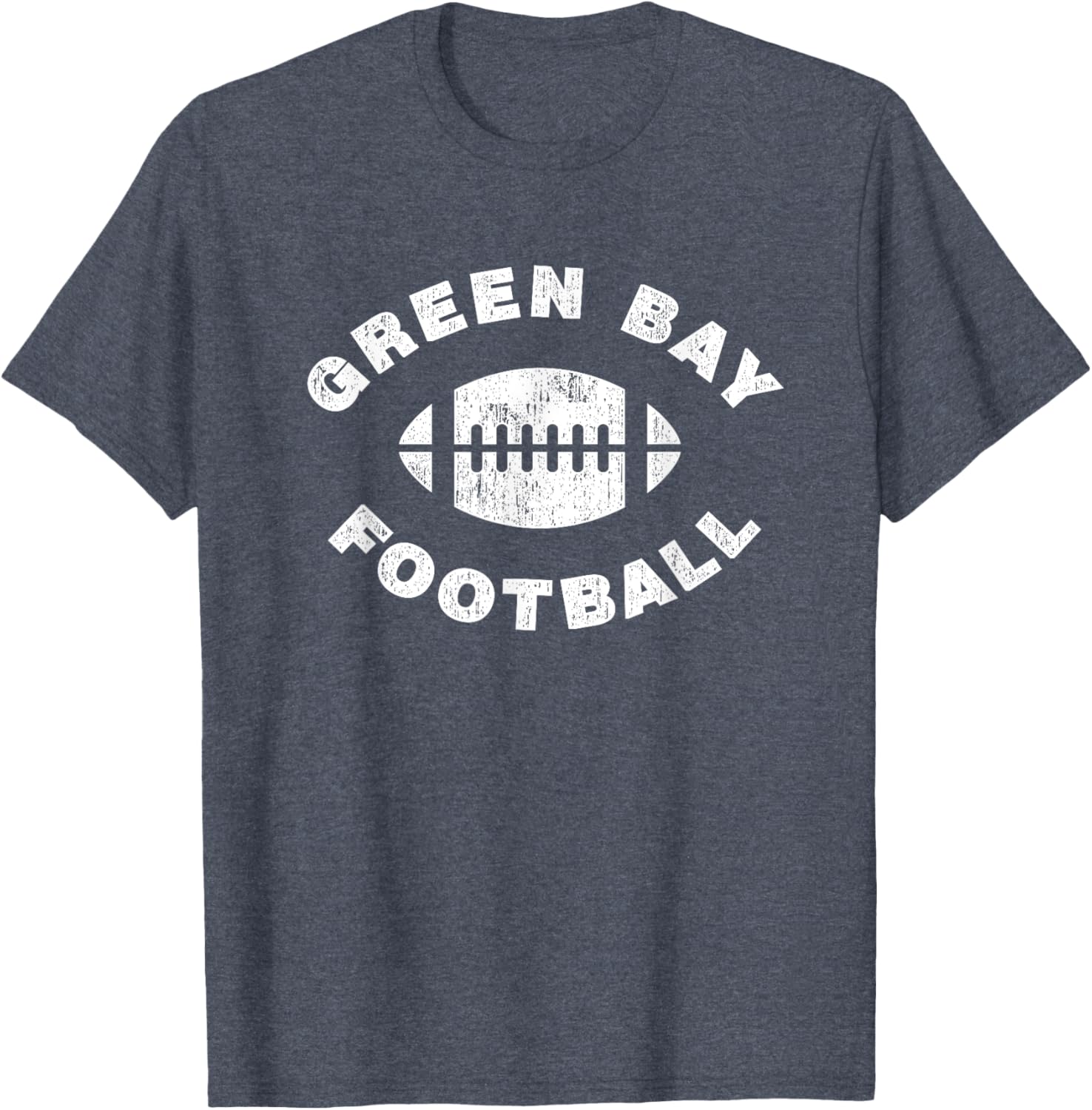 Green Bay Retro Vintage Distressed Football T-Shirt for Sports Fans - 22